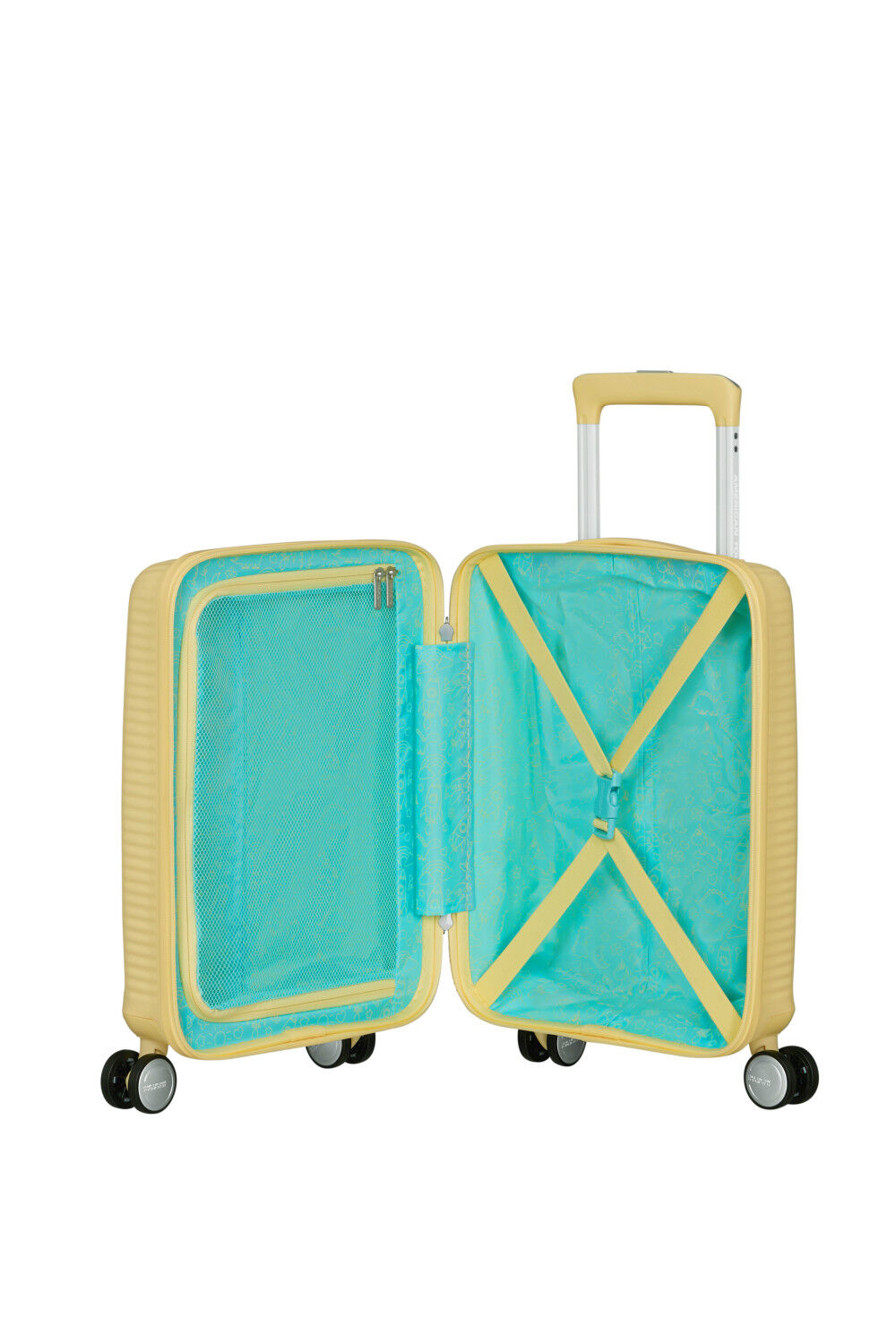American Tourister Soundbox Mini 47cm, Handgepäck Pastel Yellow