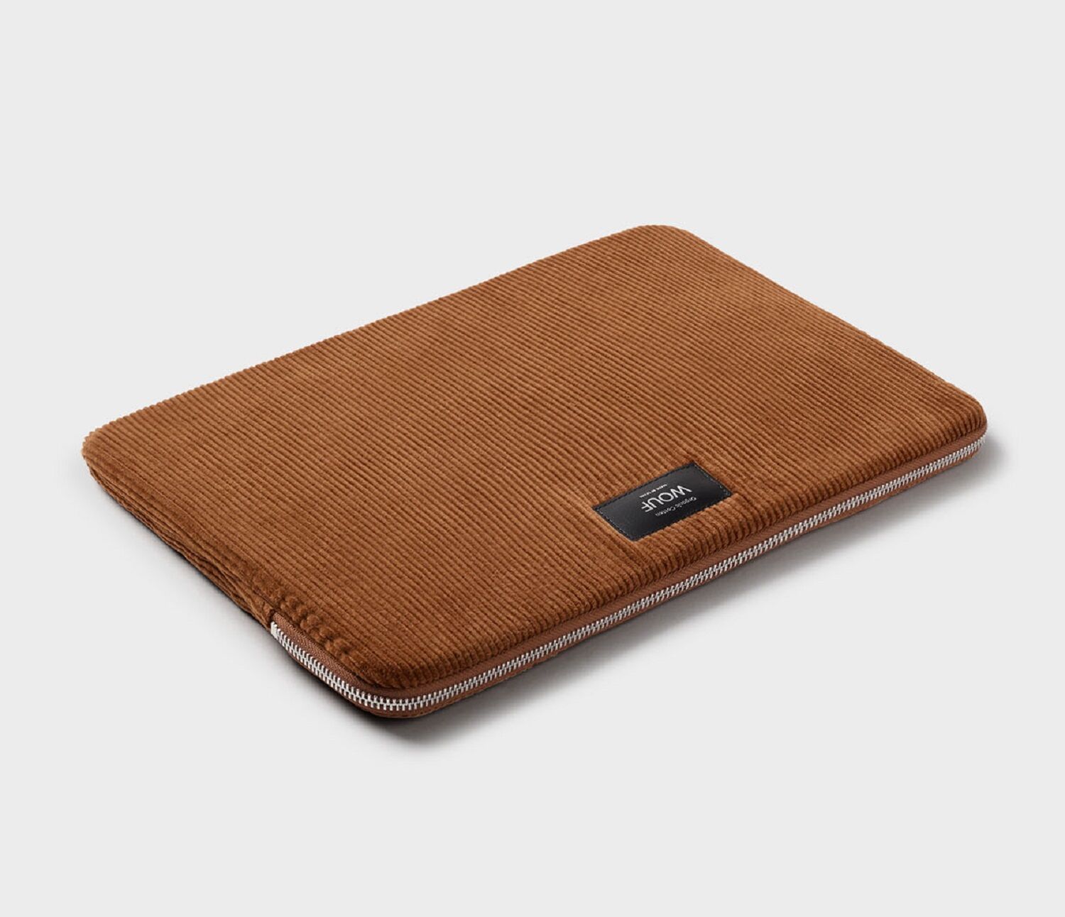 Wouf Corduroy Collection Laptop Sleeve 13" & 14" Caramel