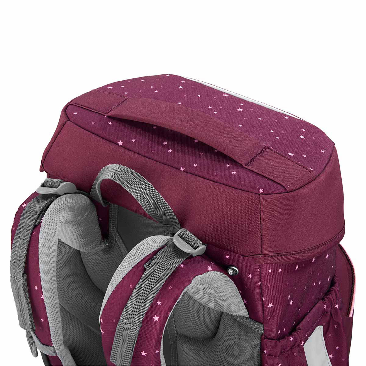 Step by Step BASIS Schulranzen 4-teiliges Set Berry Stars