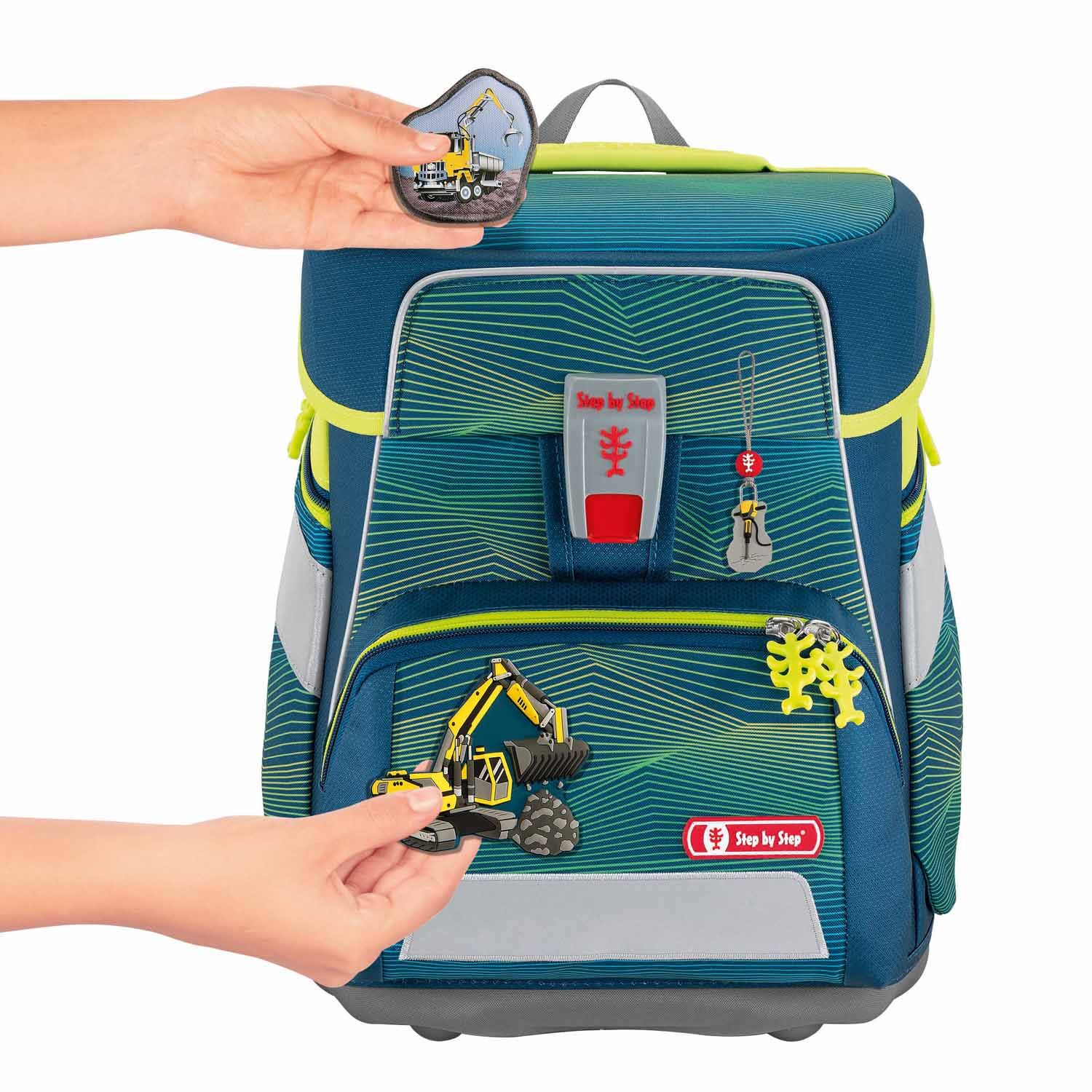 Step by Step MAGIC MAGS Set aus 3-Teilen Building Site Kalle