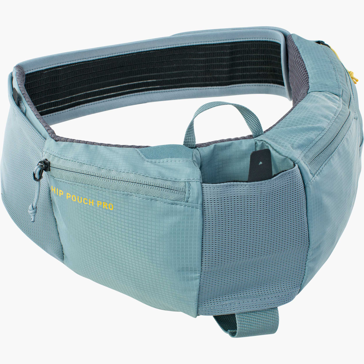 evoc Hip Pouch PRO + Drink Bottle 550ml steel