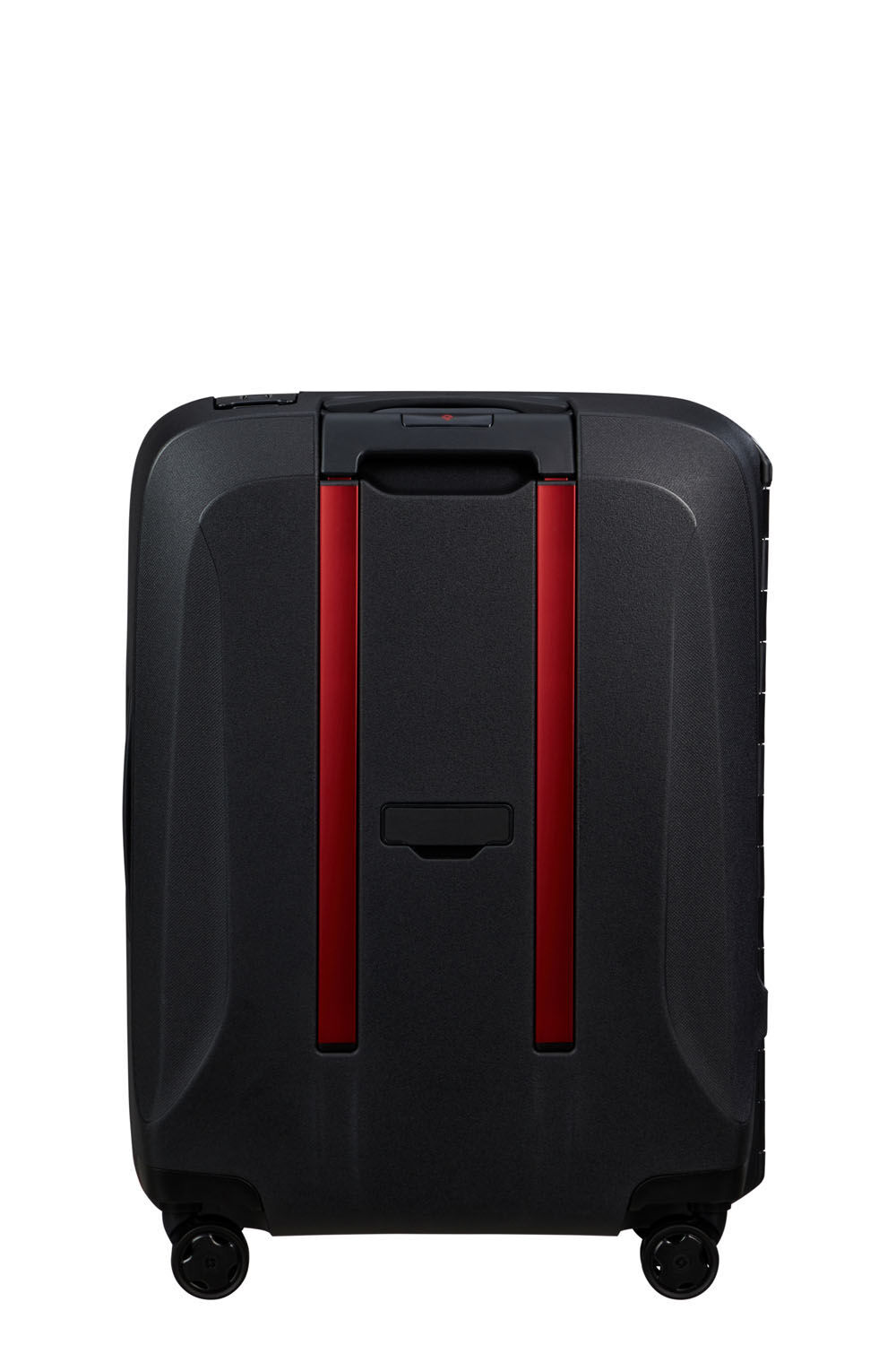 Samsonite Essens Trolley mit 4 Rollen 55cm + GRATIS HOTELGUTSCHEIN Charcoal/Red
