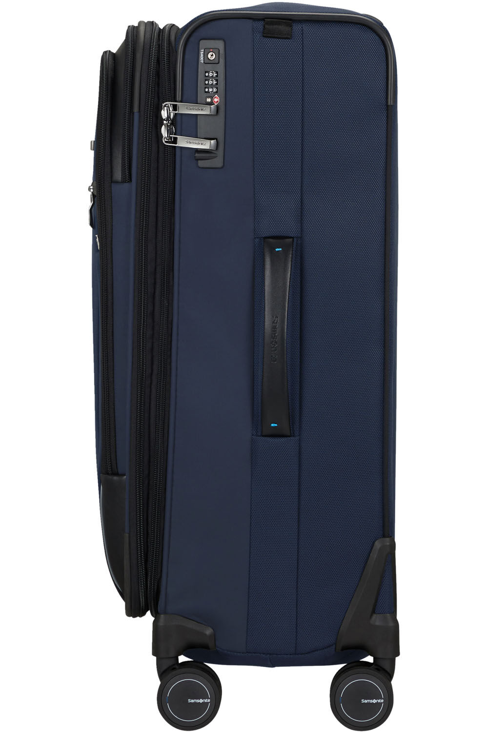 Samsonite Spectrolite 3.0 TRVL Trolley mit 4 Rollen erweiterbar 68cm + GRATIS HOTELGUTSCHEIN Deep Blue