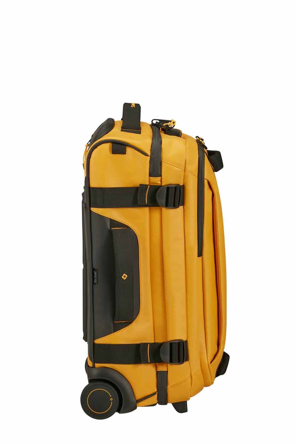Samsonite Ecodiver Reisetasche mit Rollen & Doppelrahmen 55cm + GRATIS HOTELGUTSCHEIN Gelb