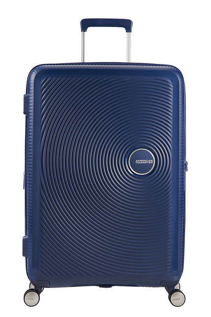 American Tourister Soundbox Trolley M 4R 67cm, erweiterbar Midnight Navy