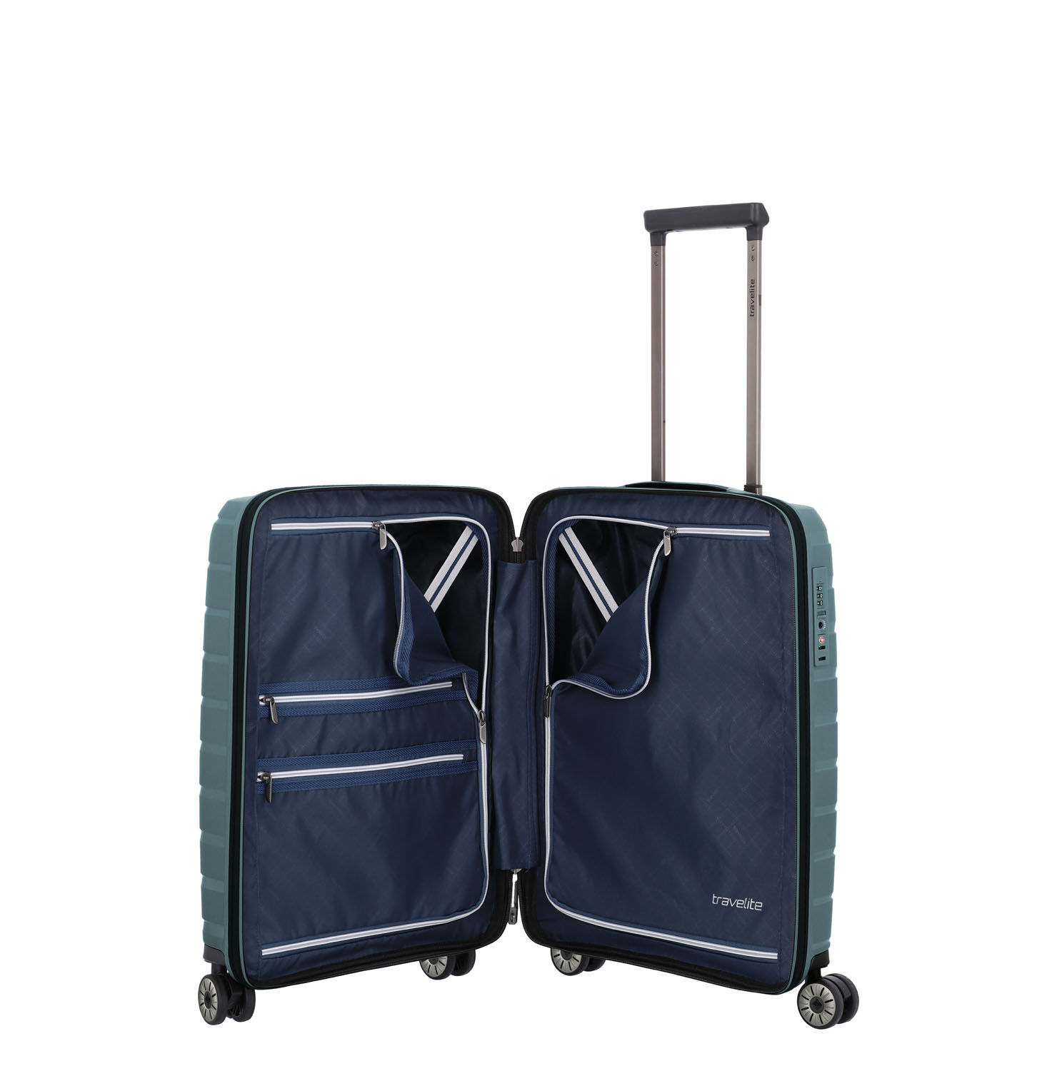 Travelite Air Base Trolley S 4-Rad Eisblau Travelite Air Base Trolley S 4-Rad Eisblau