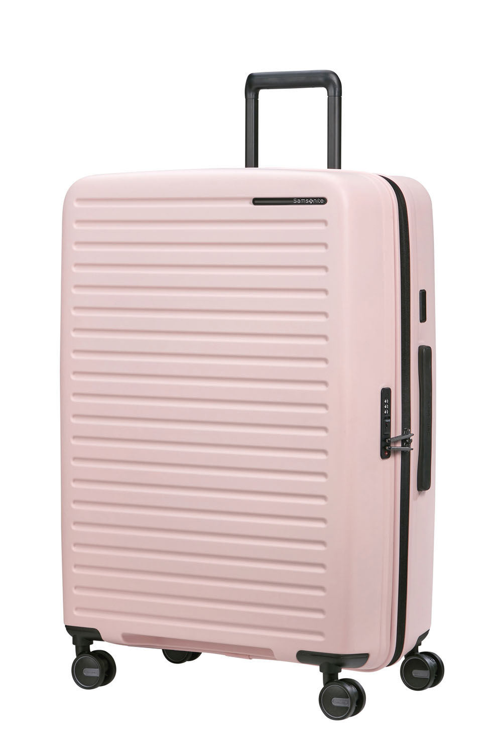 Samsonite Restackd Trolley mit 4 Rollen erweiterbar 75cm + GRATIS HOTELGUTSCHEIN Rose Samsonite Restackd Trolley mit 4 Rollen erweiterbar 75cm + GRATIS HOTELGUTSCHEIN Rose
