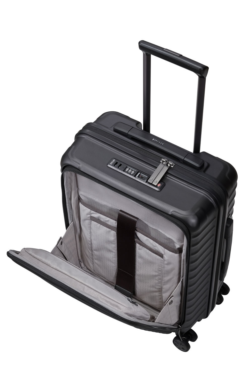 LTAA TITAN LITRON 4-Rollen Trolley S mit Vortasche