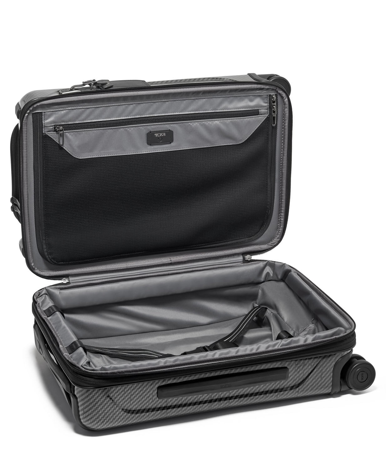 Tumi Tegra-Lite International Front Pocket erweiterbar Handgepäck 55 cm + GRATIS HOTELGUTSCHEIN Black/Graphite