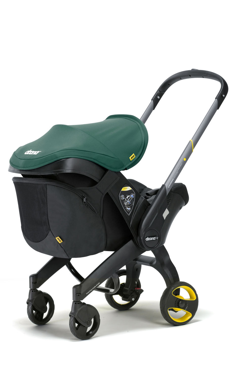 Doona Doona Accessoires Snap on Tasche Schwarz Doona Doona Accessoires Snap on Tasche Schwarz