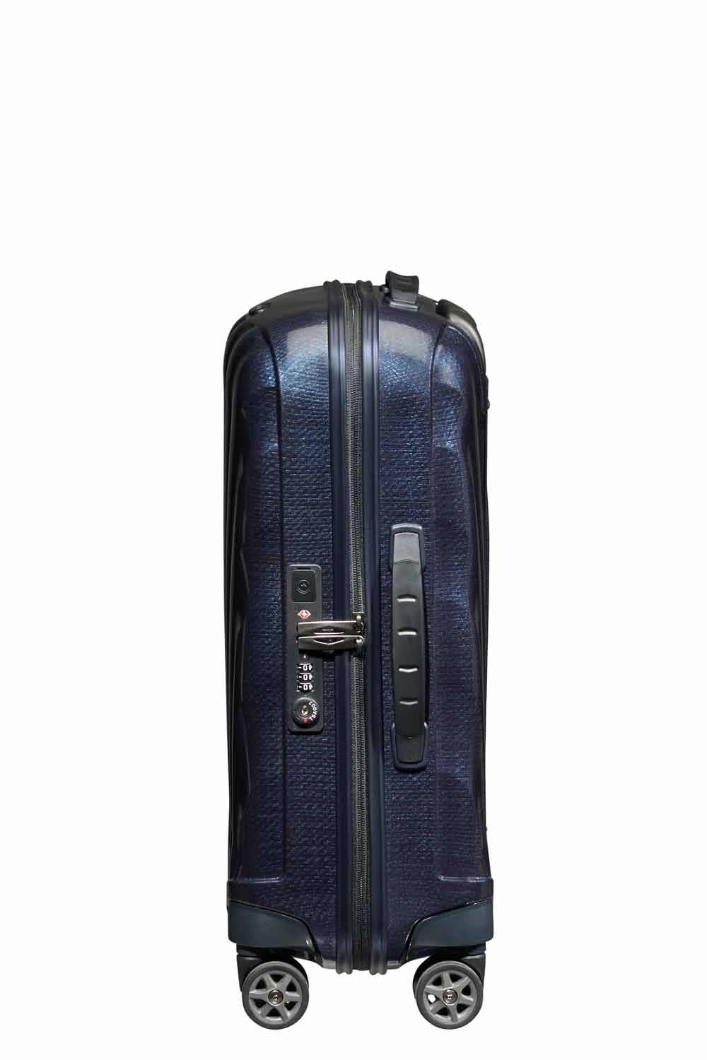 Samsonite C-Lite Trolley mit 4 Rollen 55cm + GRATIS HOTELGUTSCHEIN Midnight Blue