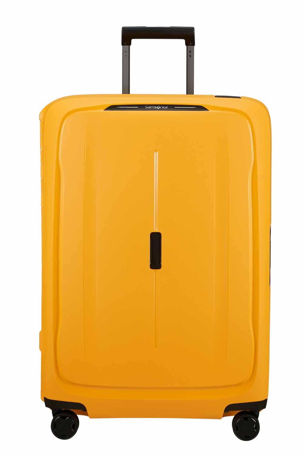 Samsonite Essens Trolley mit 4 Rollen 75cm + GRATIS HOTELGUTSCHEIN Radiant Yellow