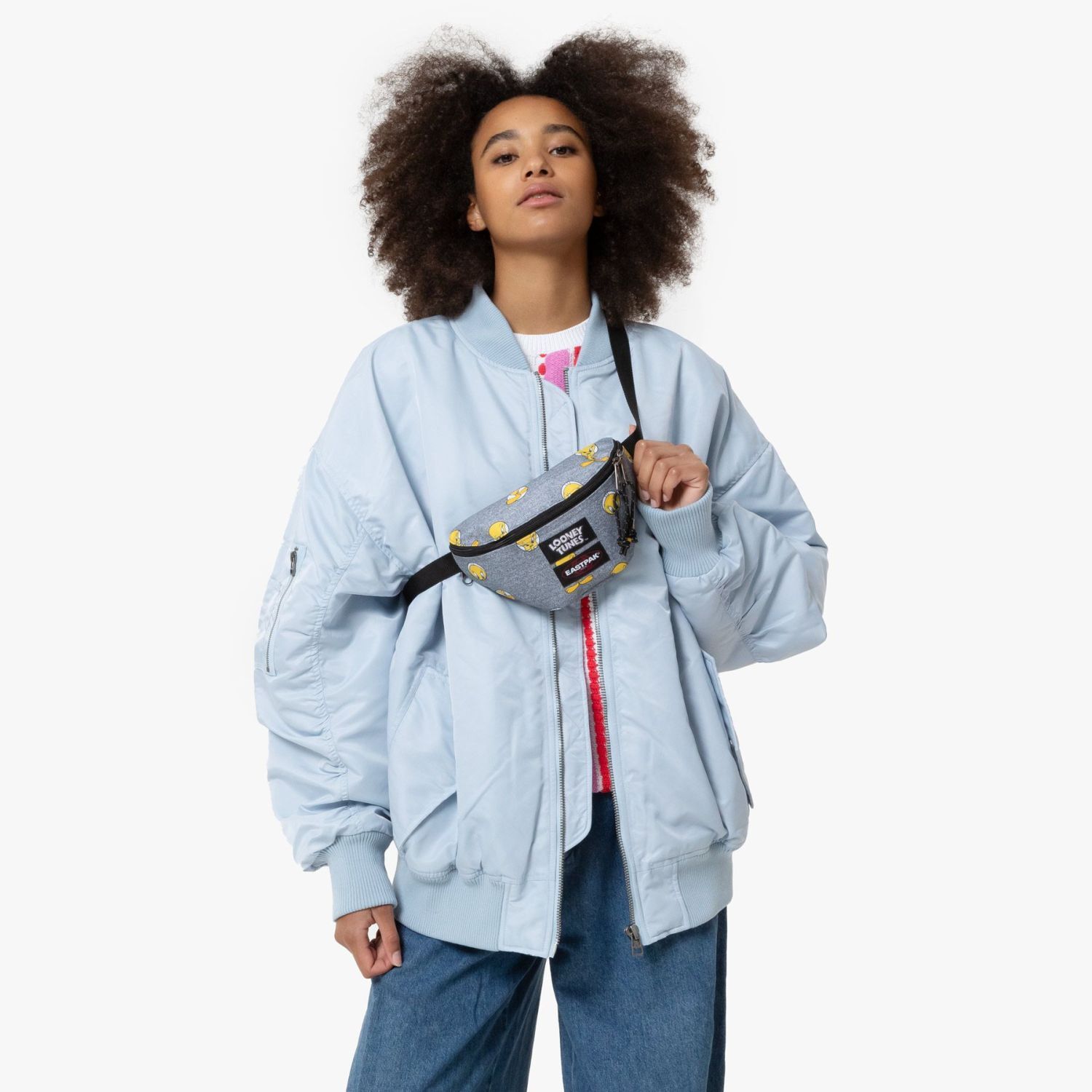 Eastpak Springer Bauchtasche Tweety Grey