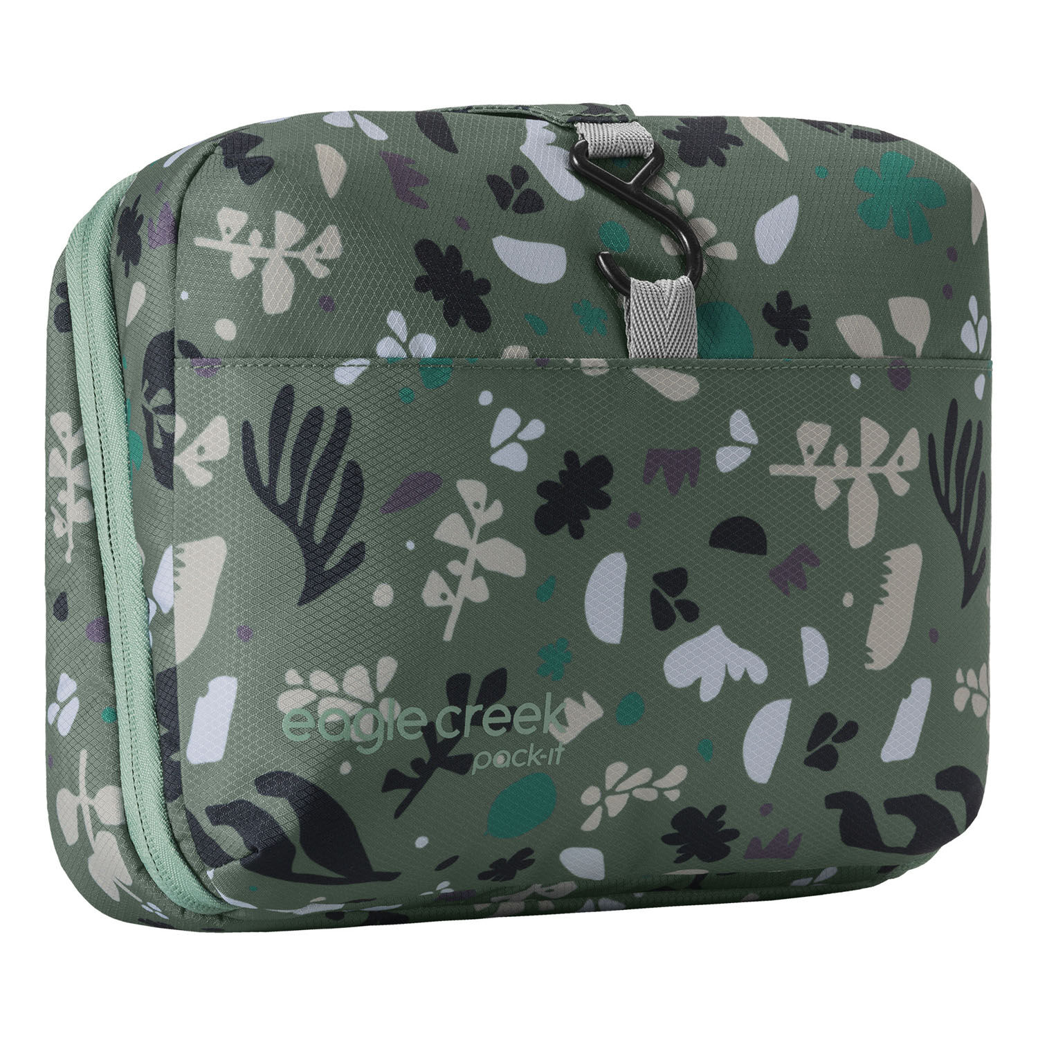 Eagle Creek Pack-It® NEW Hanging Toiletry Kit Roots & Shoots:Duck Green