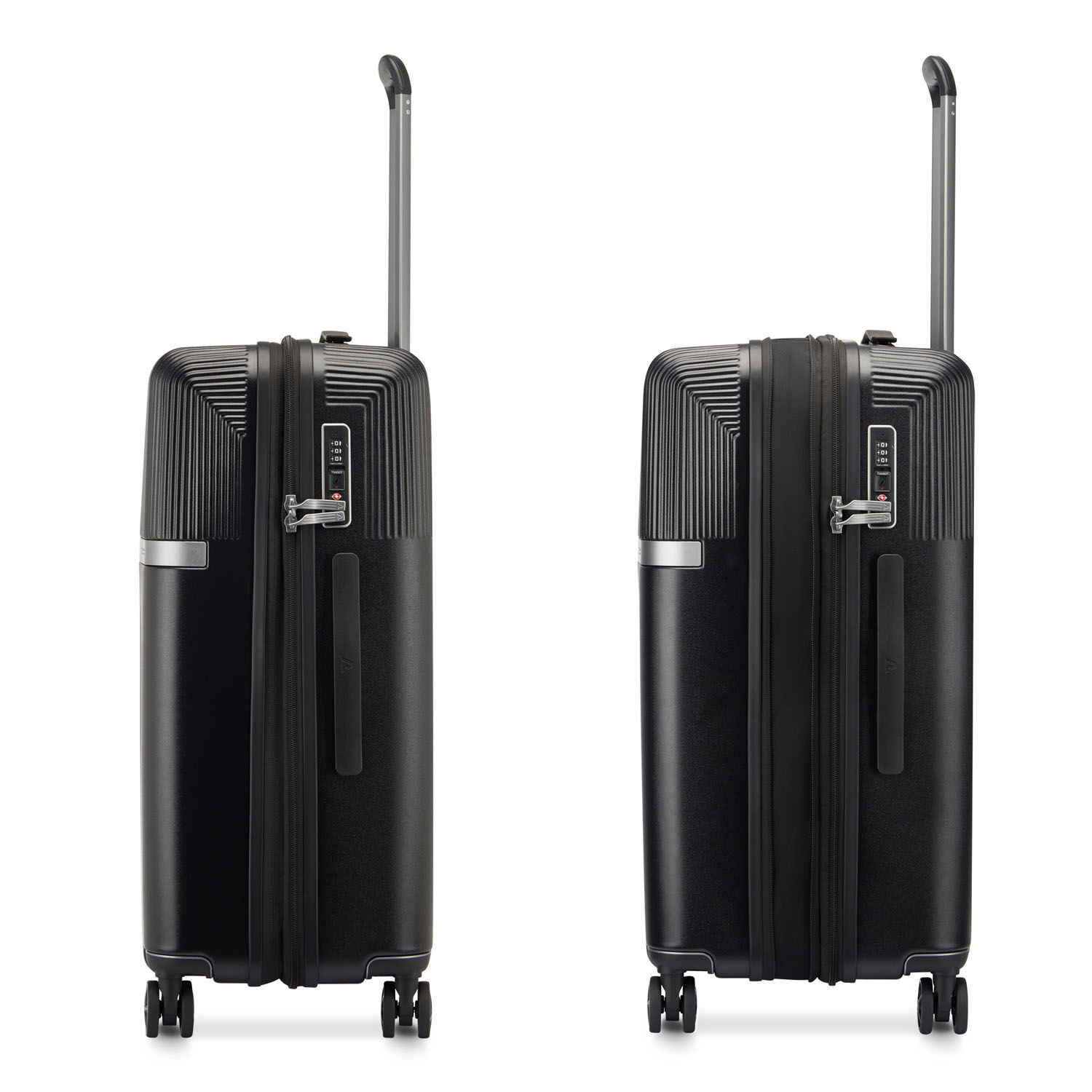 Roncato AIRGLAM Mittelgrosse Koffer M 68cm Exp Black