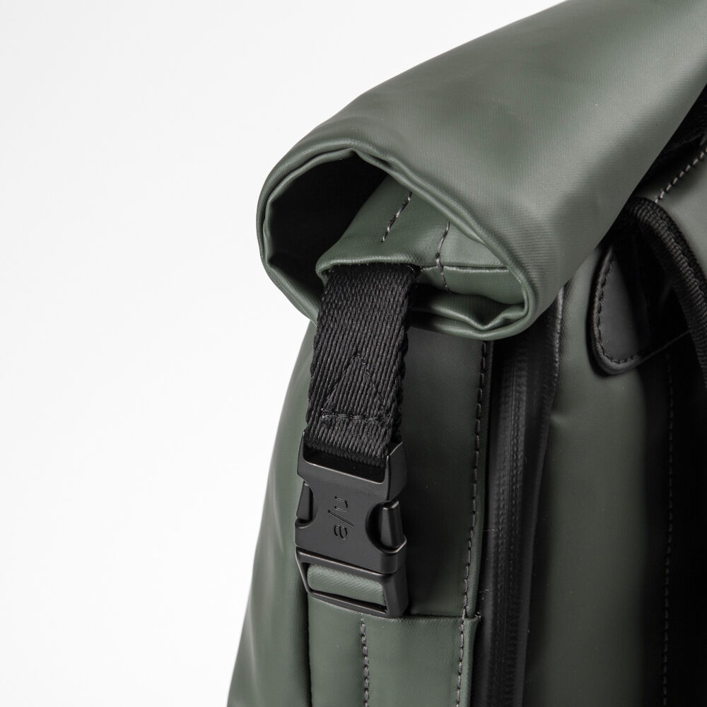 aunts & uncles Japan Nishi Tokio Rolltop Rucksack für 13" Notebookfach forest night