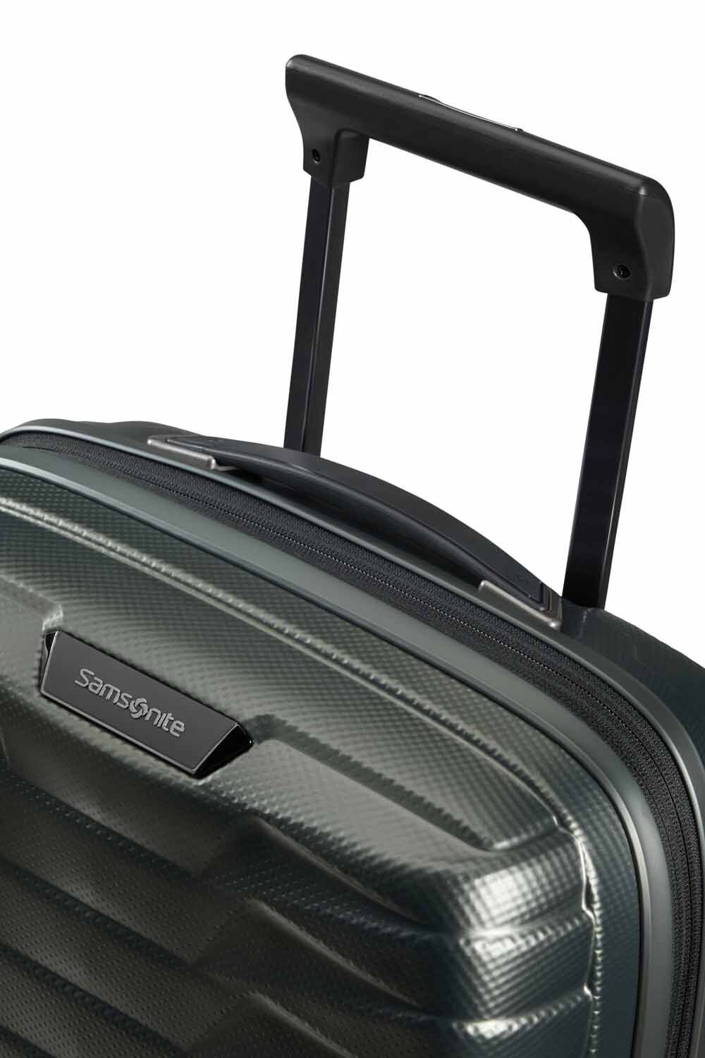 Samsonite Proxis Trolley mit 4 Rollen erweiterbar 55cm (23/26cm) + GRATIS HOTELGUTSCHEIN Matt Climbing Ivy