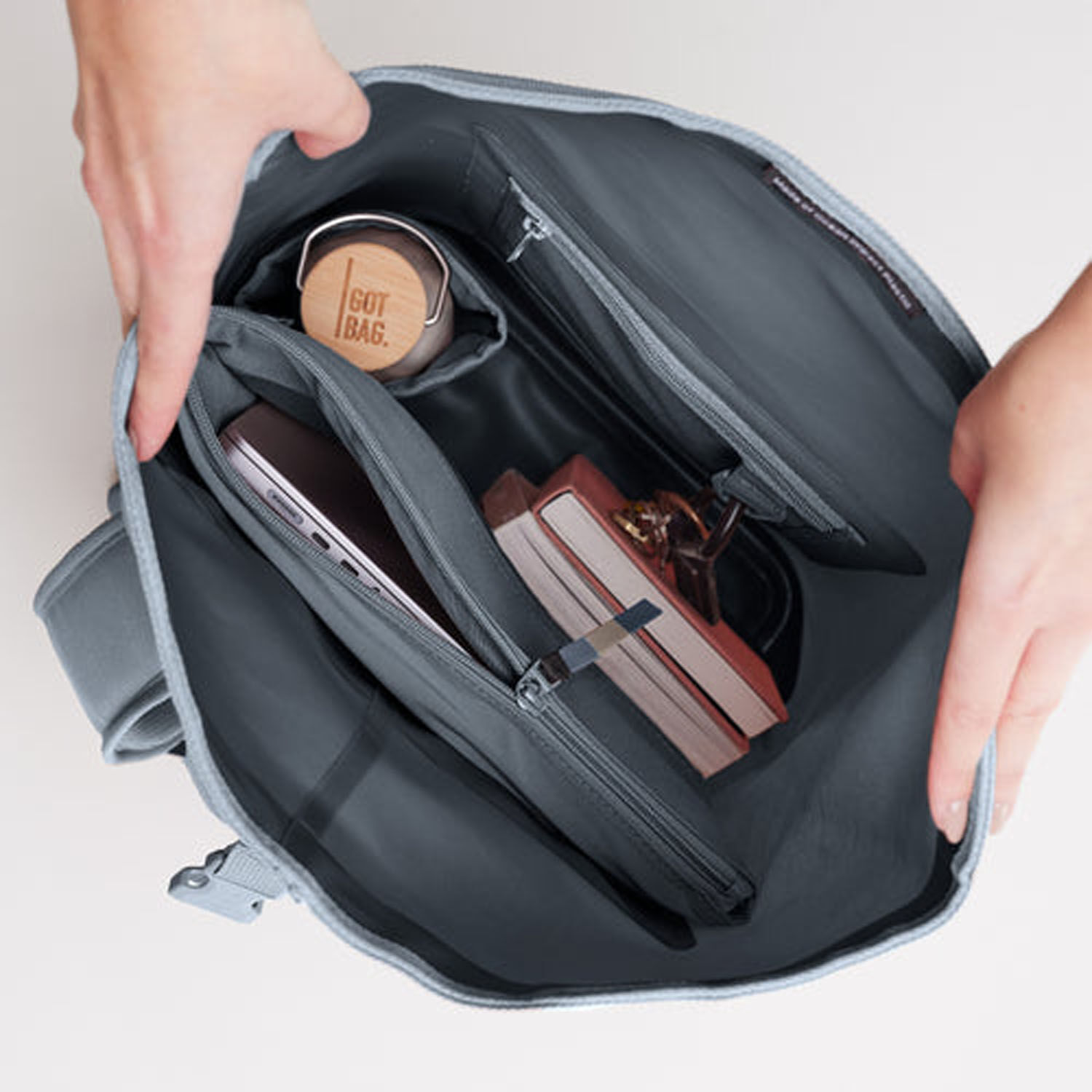 GOT BAG Rolltop Lite 2.0 marlin monochrome