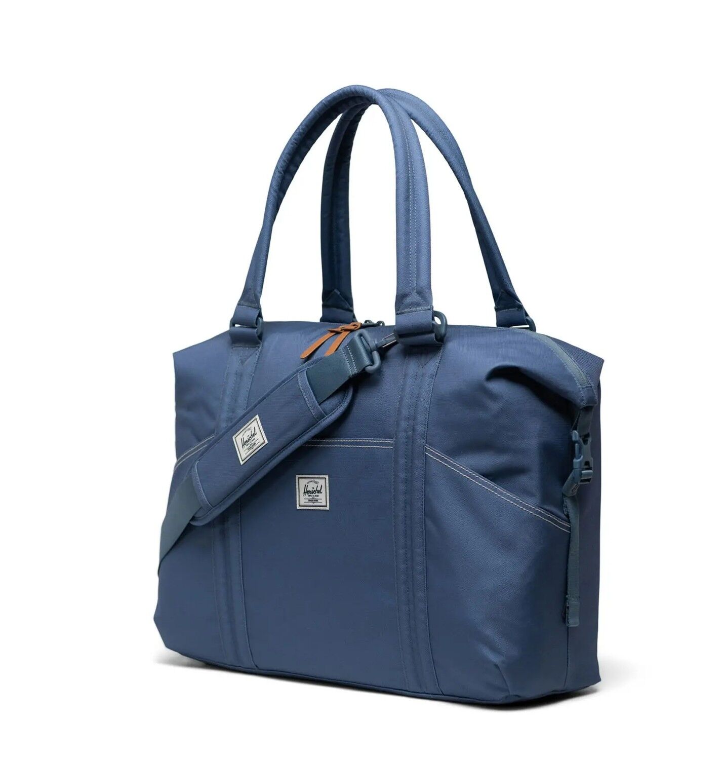 Herschel Strand Duffle Wickeltasche 24L Blue Mirage/White Stitch