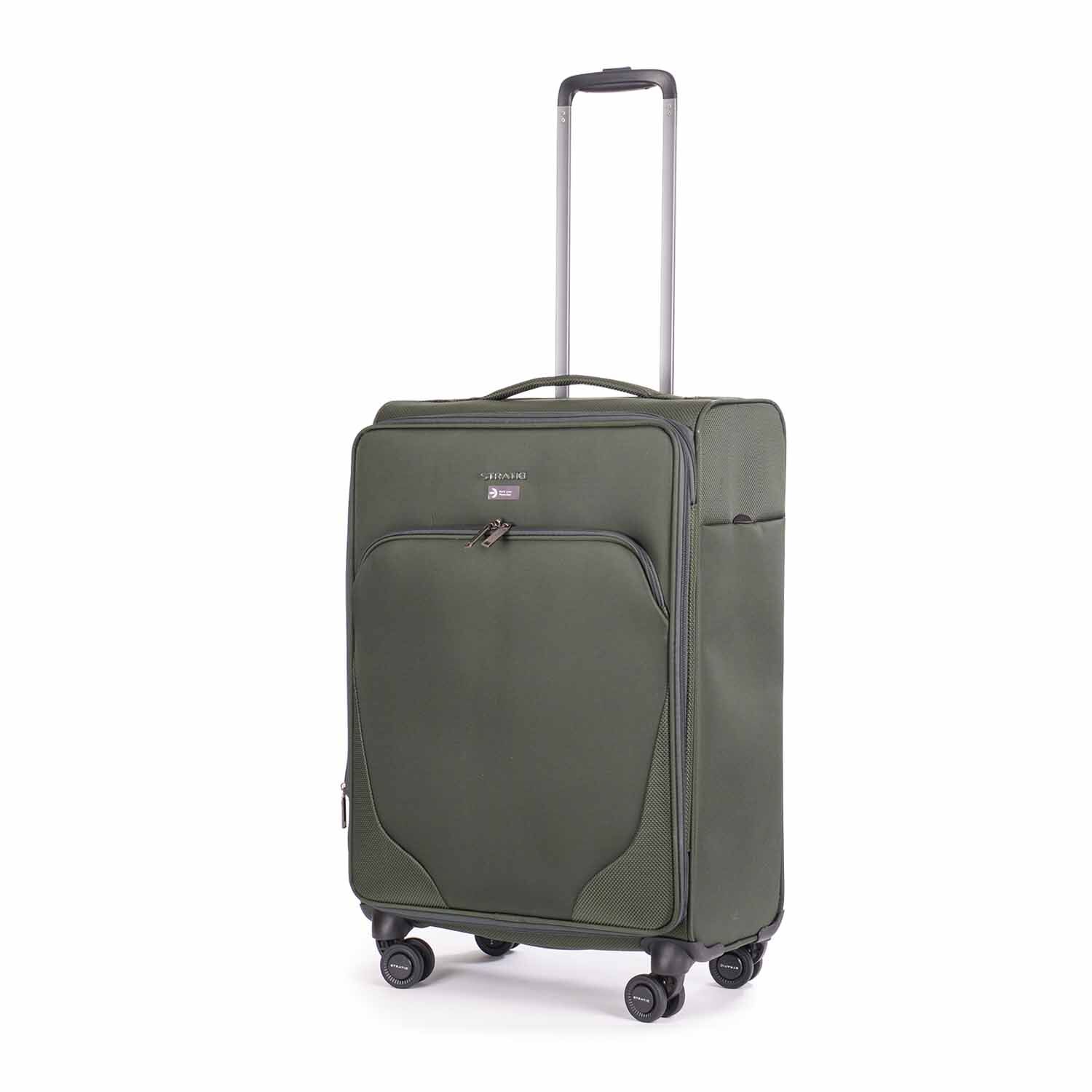 Stratic MIX Koffer M 4-Rollen, erweiterbar dark green