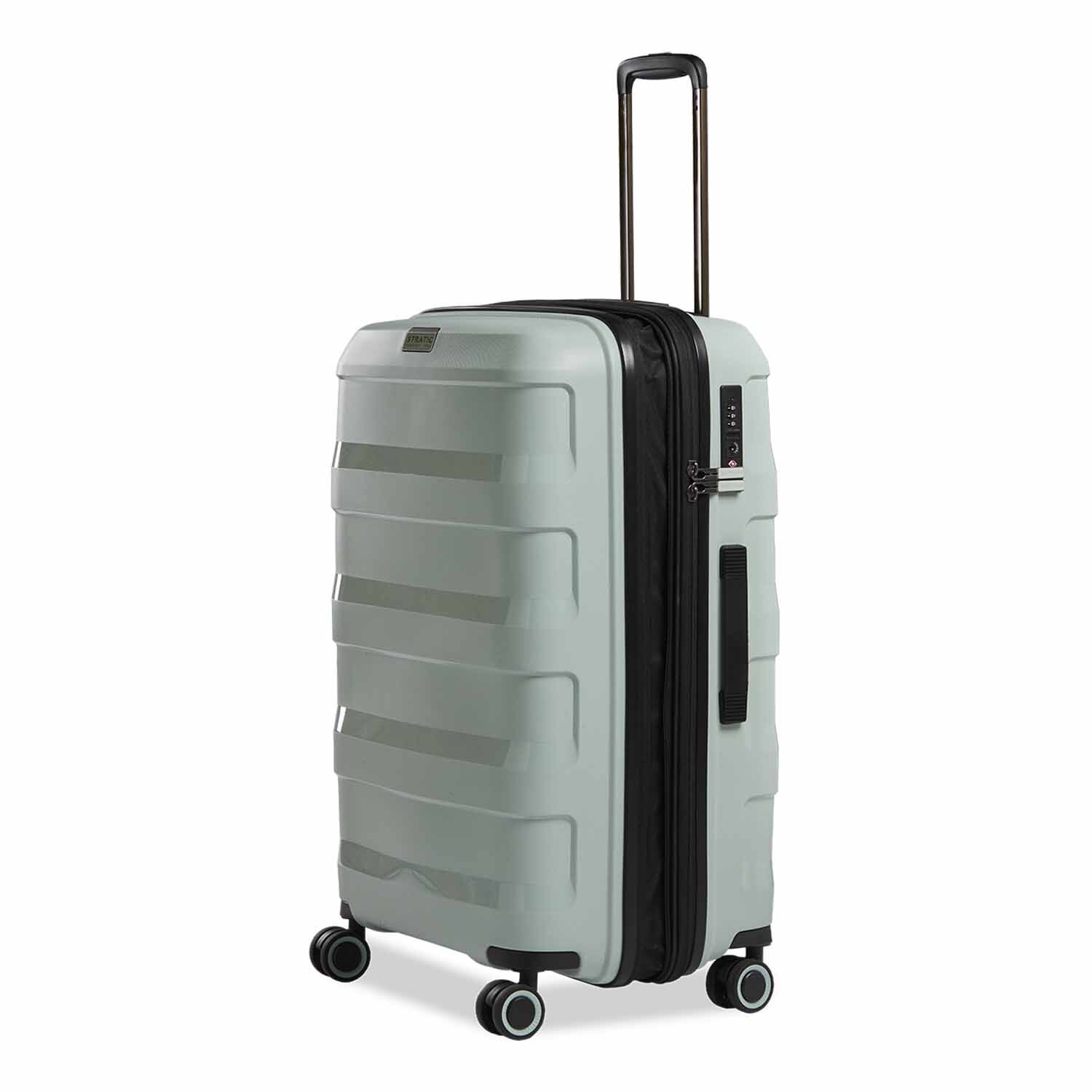 Stratic Straw + Hartschalen-Koffer M, erweiterbar mint