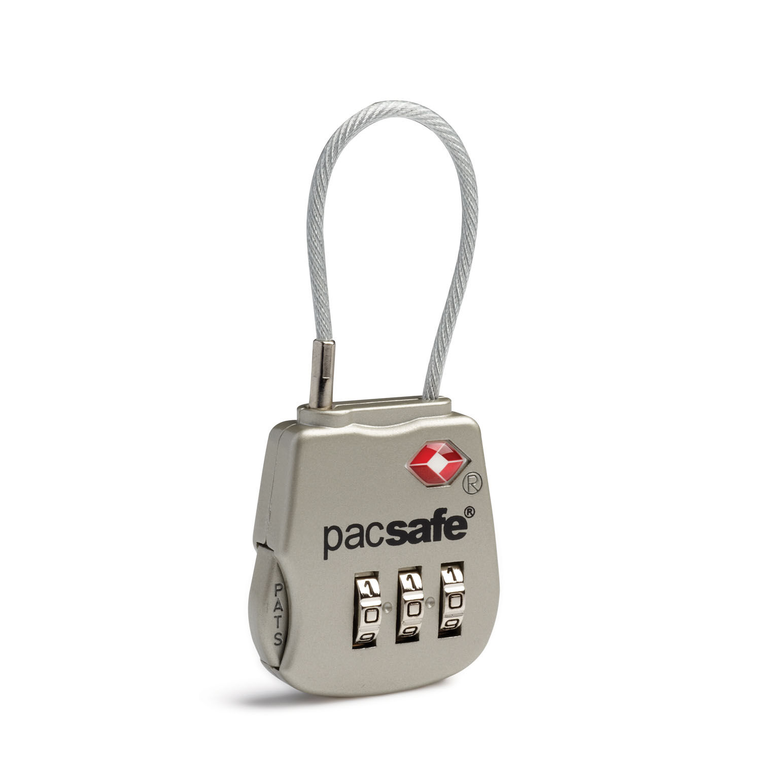 pacsafe Prosafe® 800 Travel Sentry® Approved Combination Cable Padlock