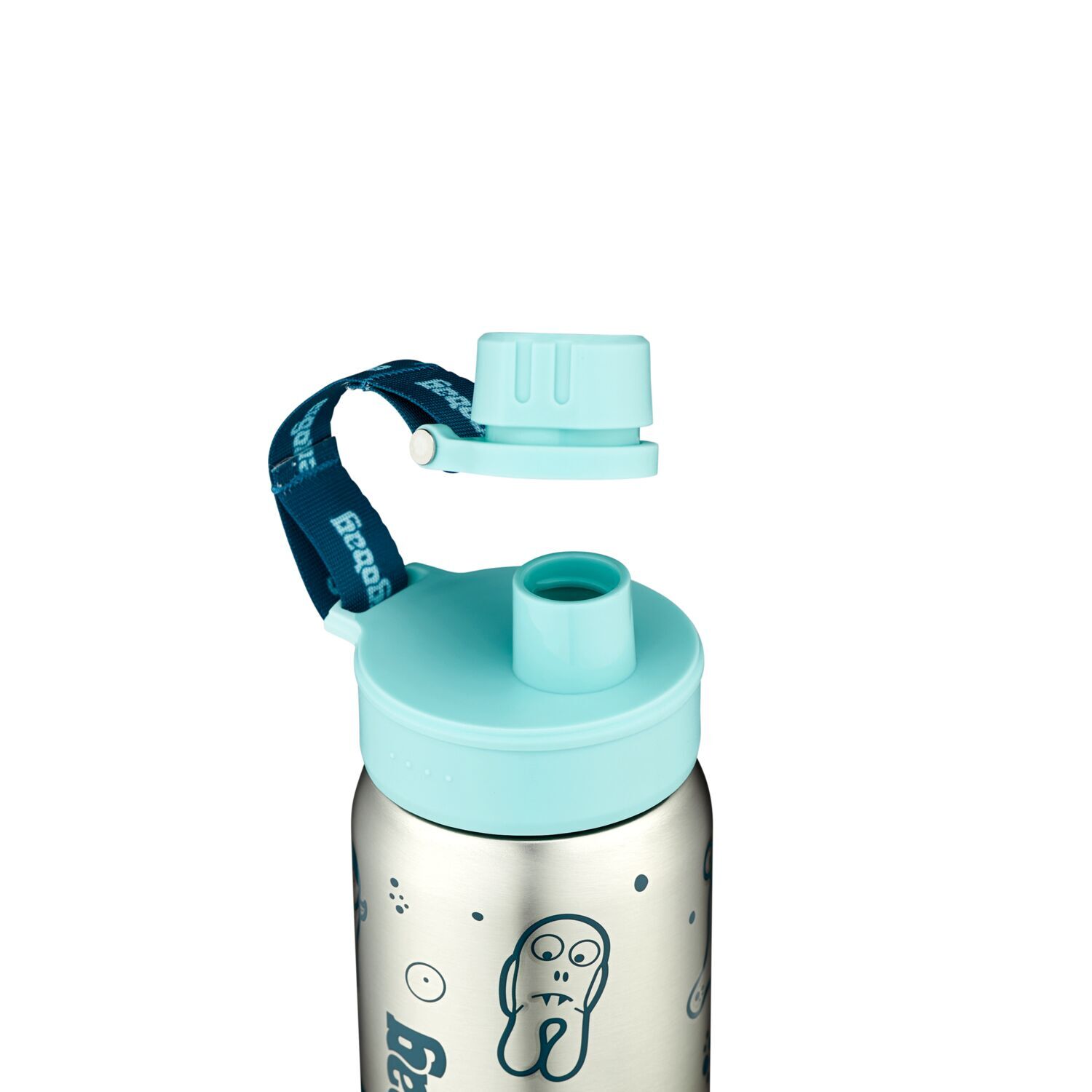 ergobag Schulzubehör Edelstahl Trinkflasche 500ml -2024 Petrol ergobag Schulzubehör Edelstahl Trinkflasche 500ml -2024 Petrol