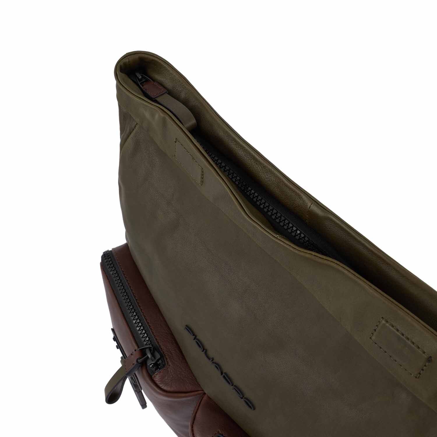 Piquadro Harper Fahrrad Laptopkuriertasche mit iPad®Pro 12,9"-Fach green/dark brown