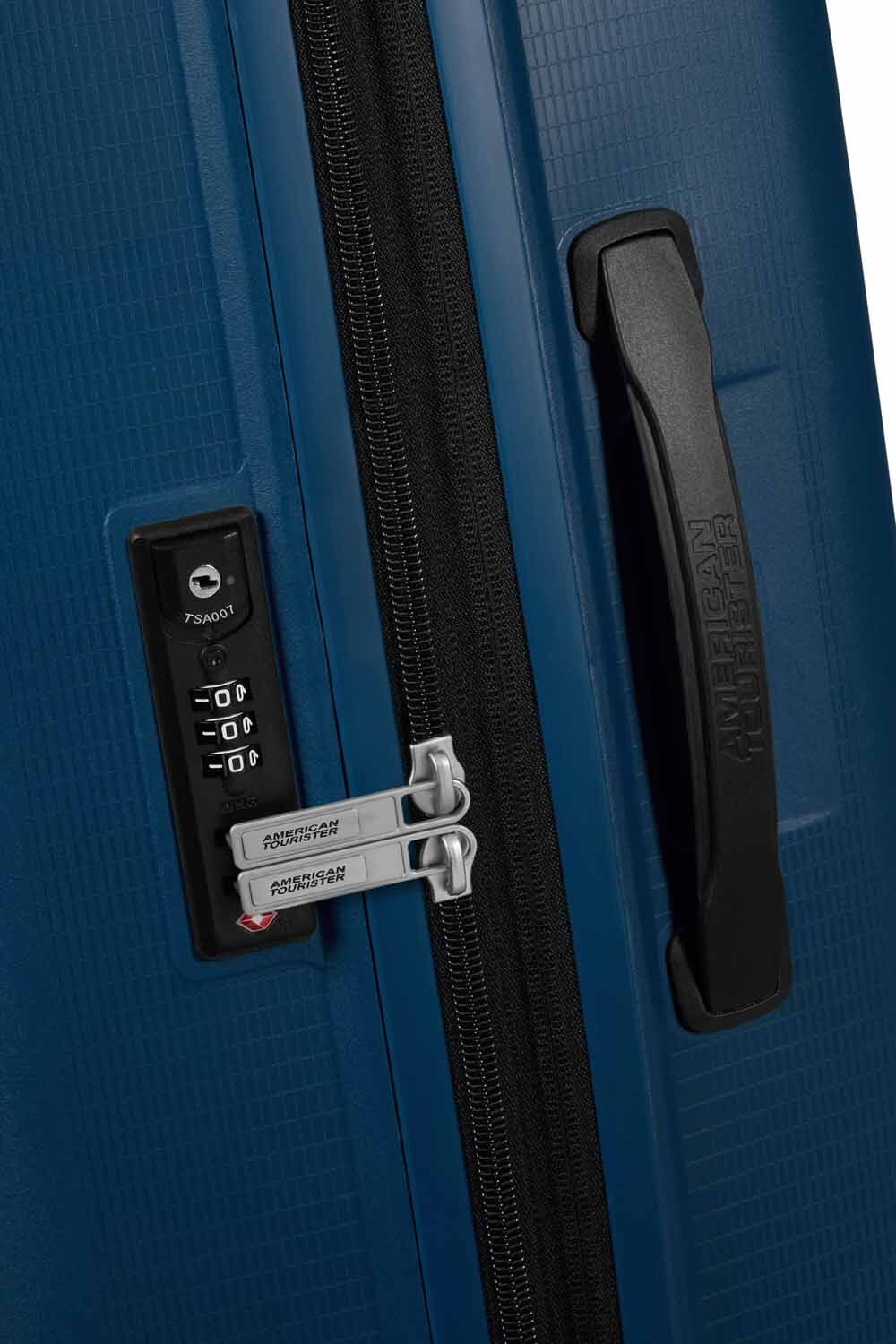 American Tourister AeroStep 77cm Check-in Größe L, erweiterbar Navy Blue
