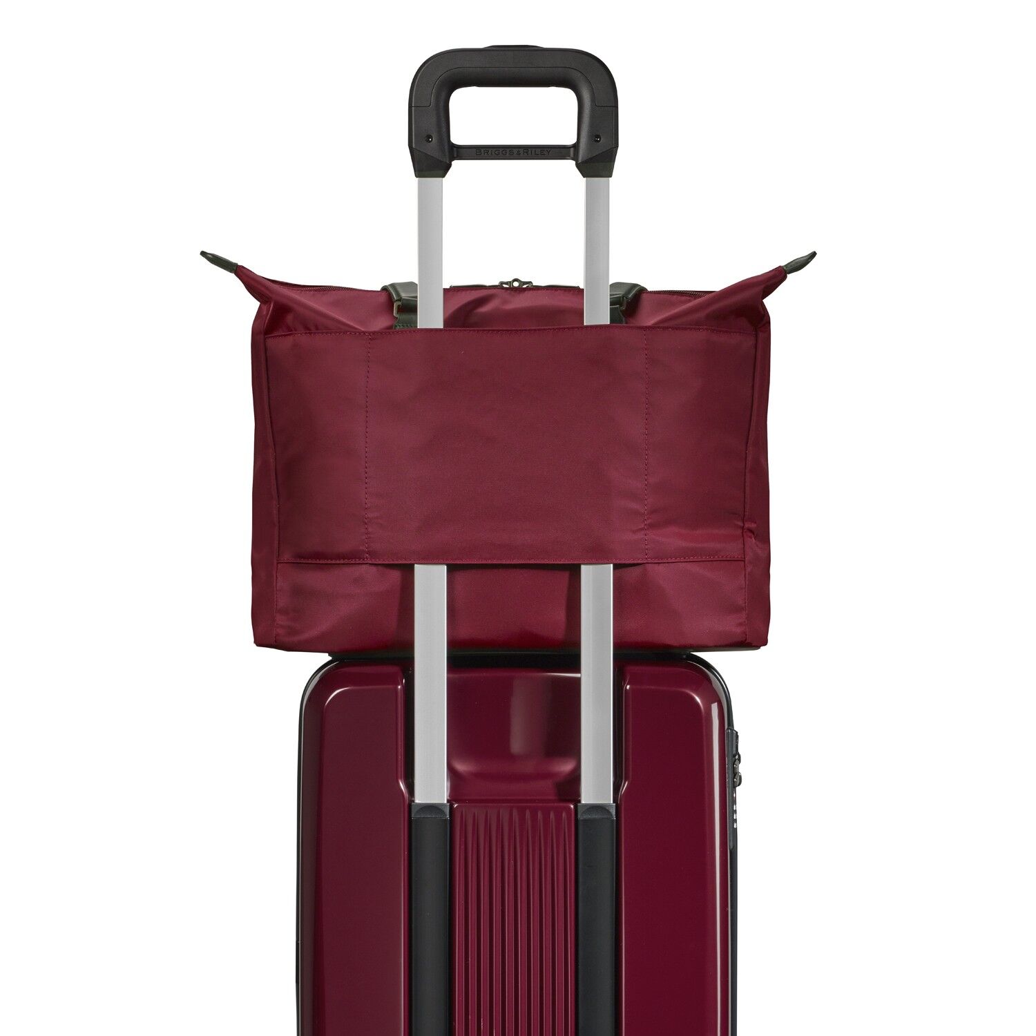 Briggs & Riley Sympatico Shopping Tote Burgundy Briggs & Riley Sympatico Shopping Tote Burgundy