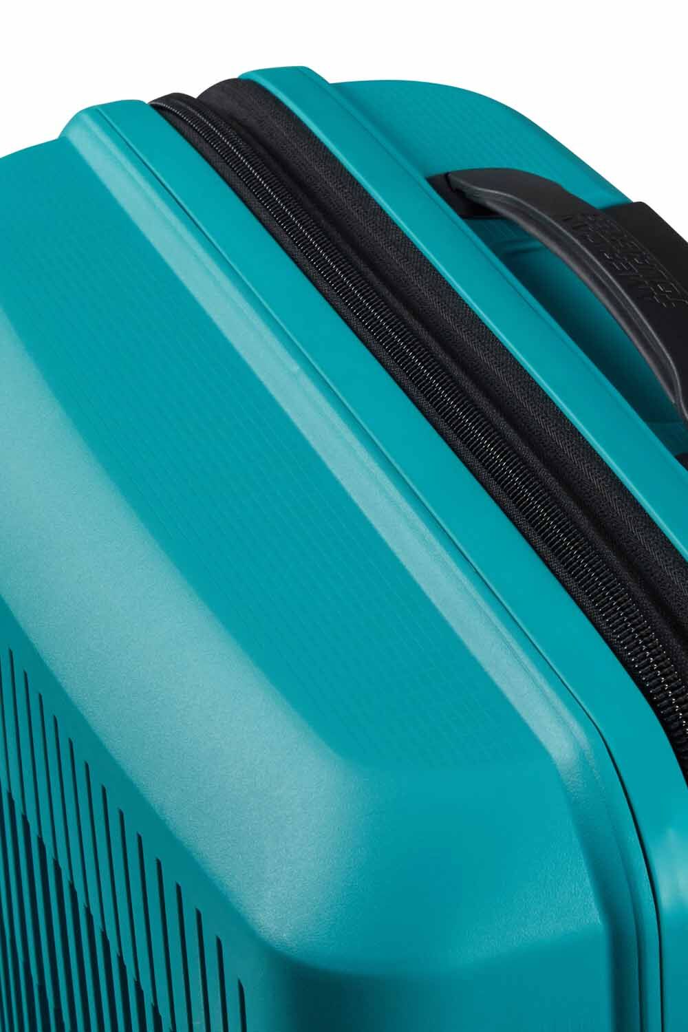 American Tourister AeroStep Handgepäck 55cm erweiterbar Turquoise Tonic