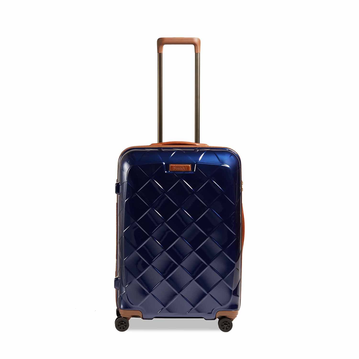 Stratic Leather &amp; More Trolley M, 4 Rollen Blue