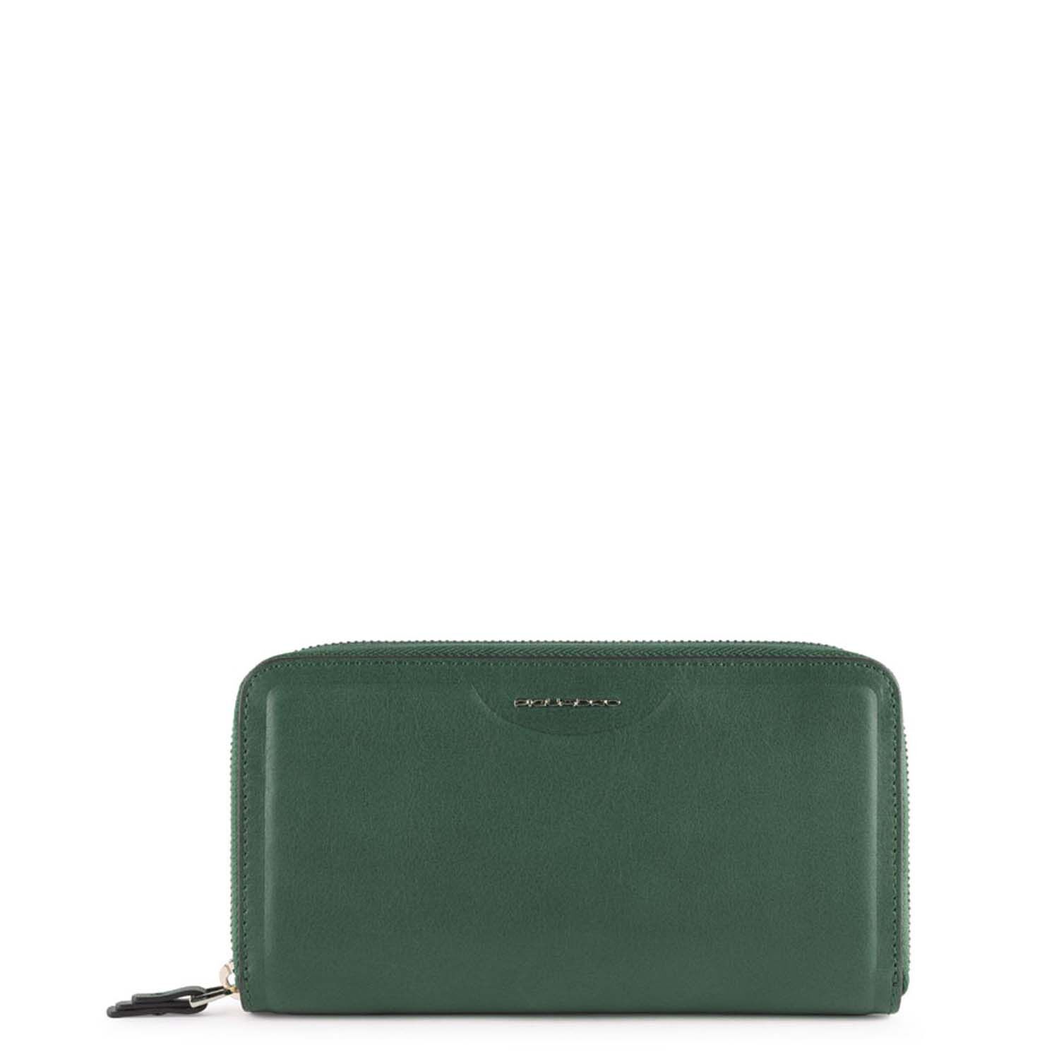 Piquadro Gea RV-Damenbörse mit Smartphone-Fach und RFID-Blocker