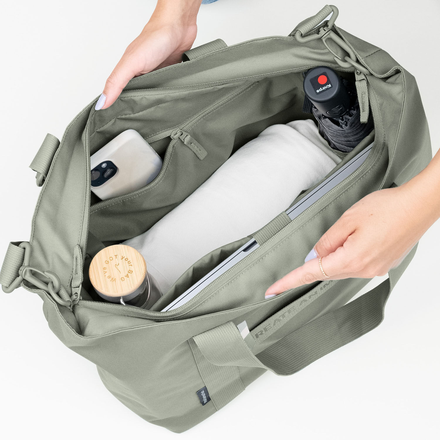 GOT BAG Shopper Tote Bag Medium bass monochrome