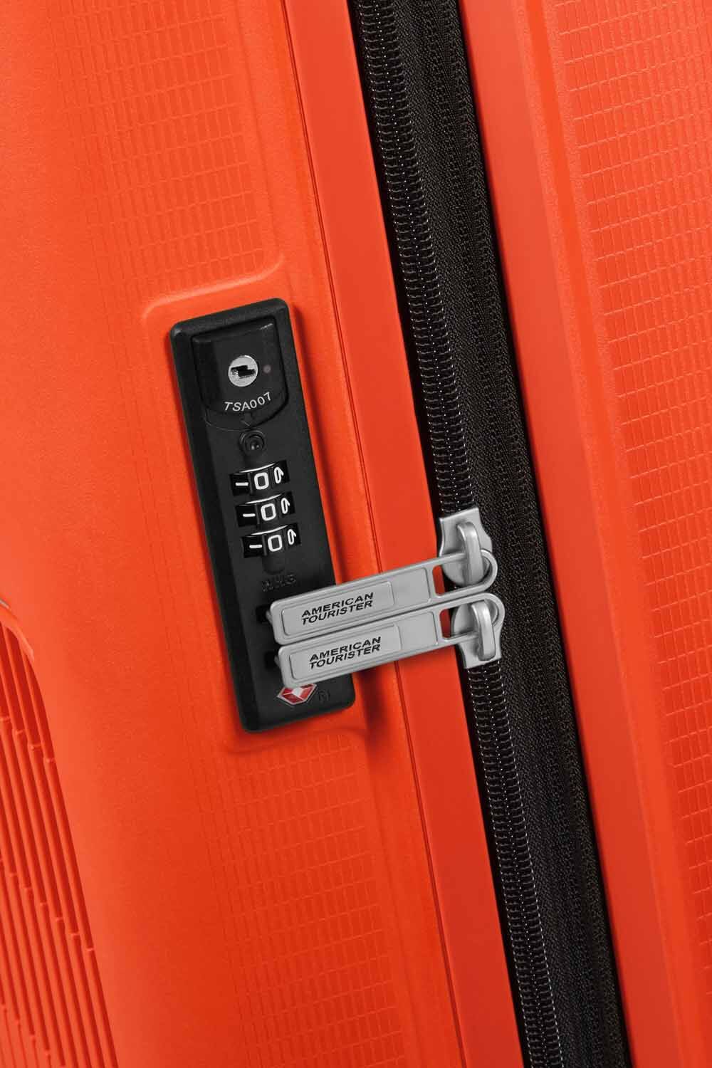 American Tourister AeroStep Handgepäck 55cm erweiterbar Bright Orange American Tourister AeroStep Handgepäck 55cm erweiterbar Bright Orange