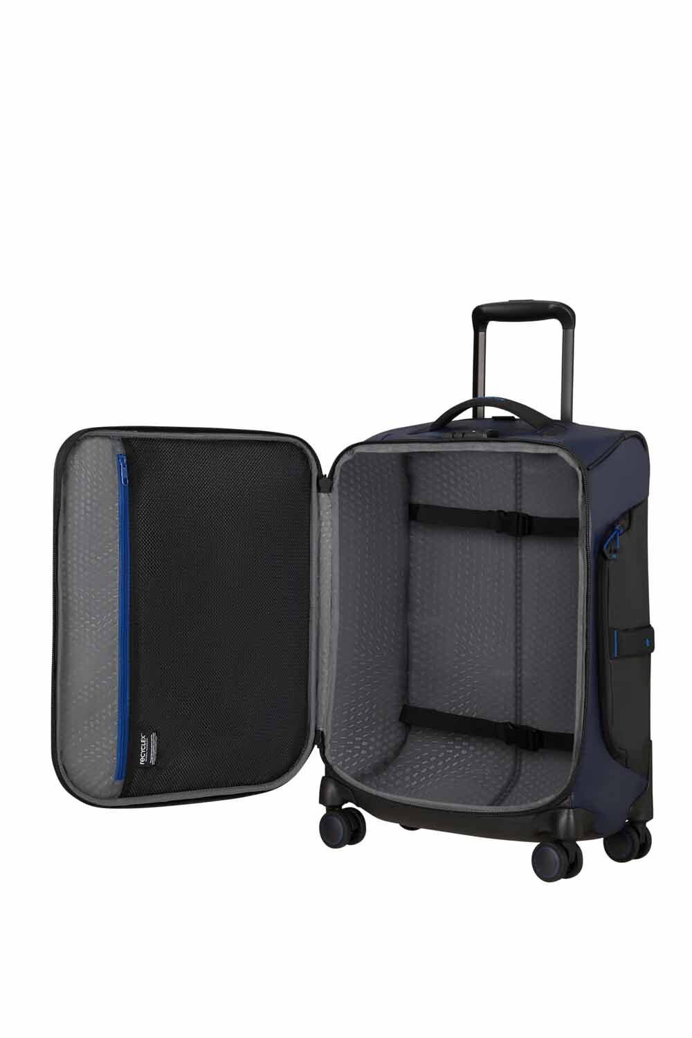 Samsonite Ecodiver Trolley mit 4 Rollen 55cm + GRATIS HOTELGUTSCHEIN Blue Nights