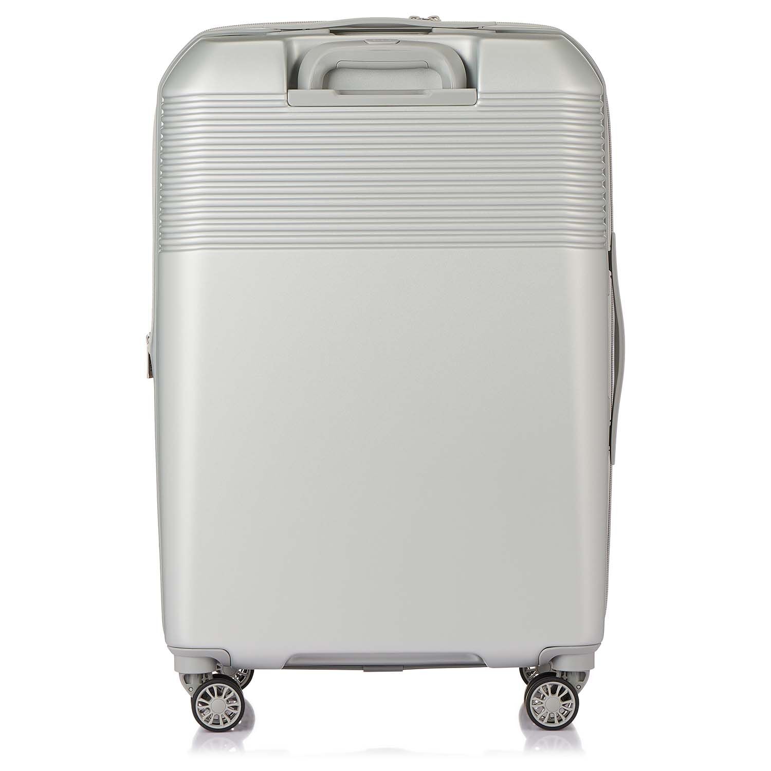 Hedgren Lineo Stripe M, 66cm Trolley erweiterbar Silver