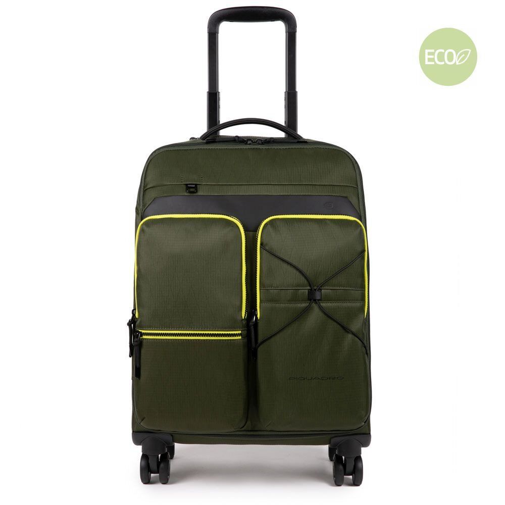 Piquadro Otello Ultra slim Kabinentrolley Olivgrün Piquadro Otello Ultra slim Kabinentrolley Olivgrün