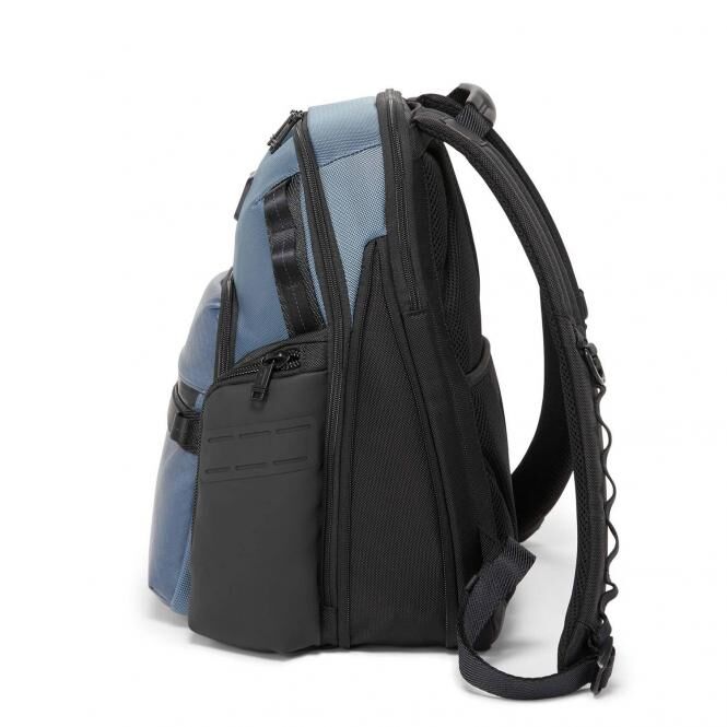 Tumi Alpha Bravo Navigation Rucksack aus Nylon Nevado Blue