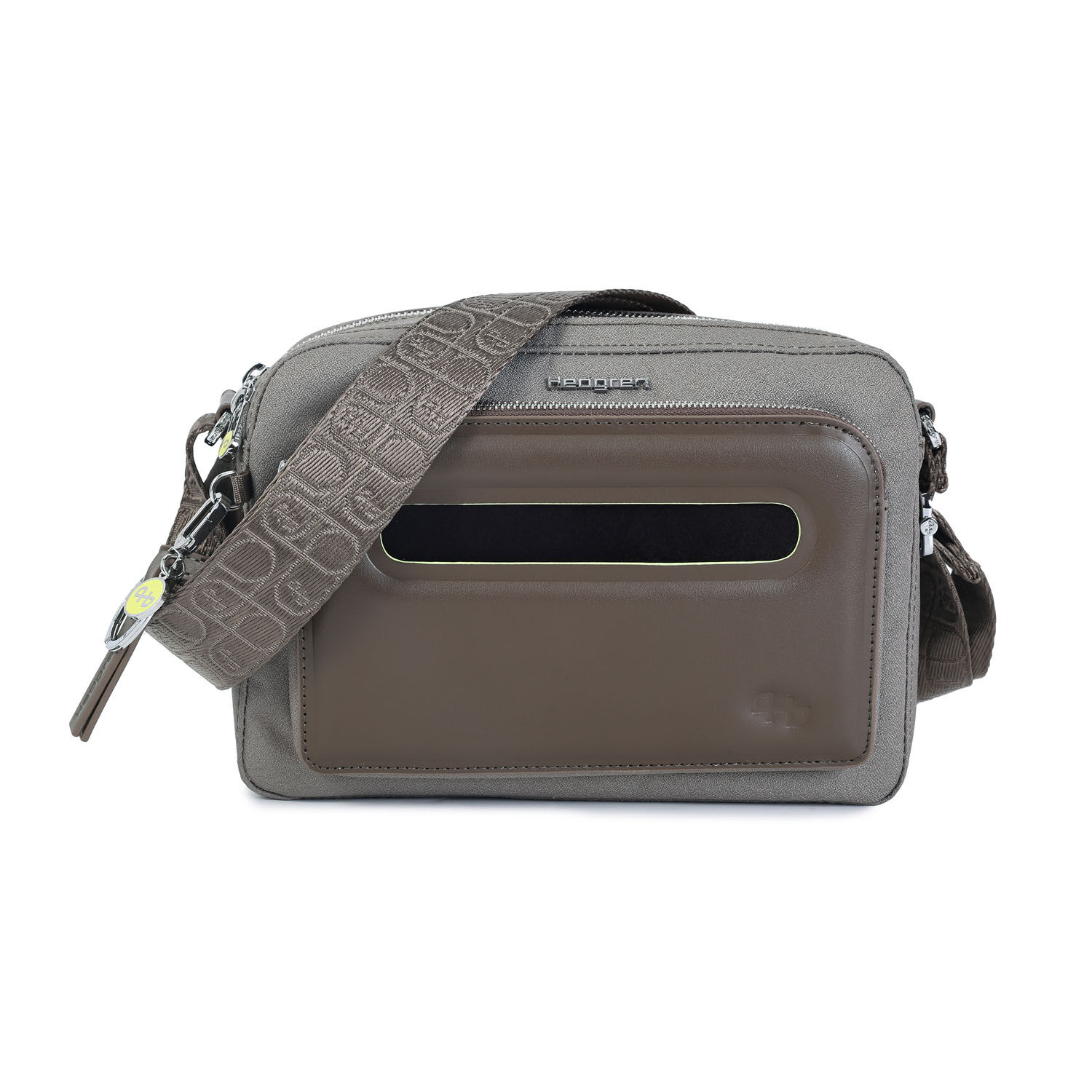 Hedgren Fika ESPRESSO Mittlerer Crossover + RFID Vintage Taupe