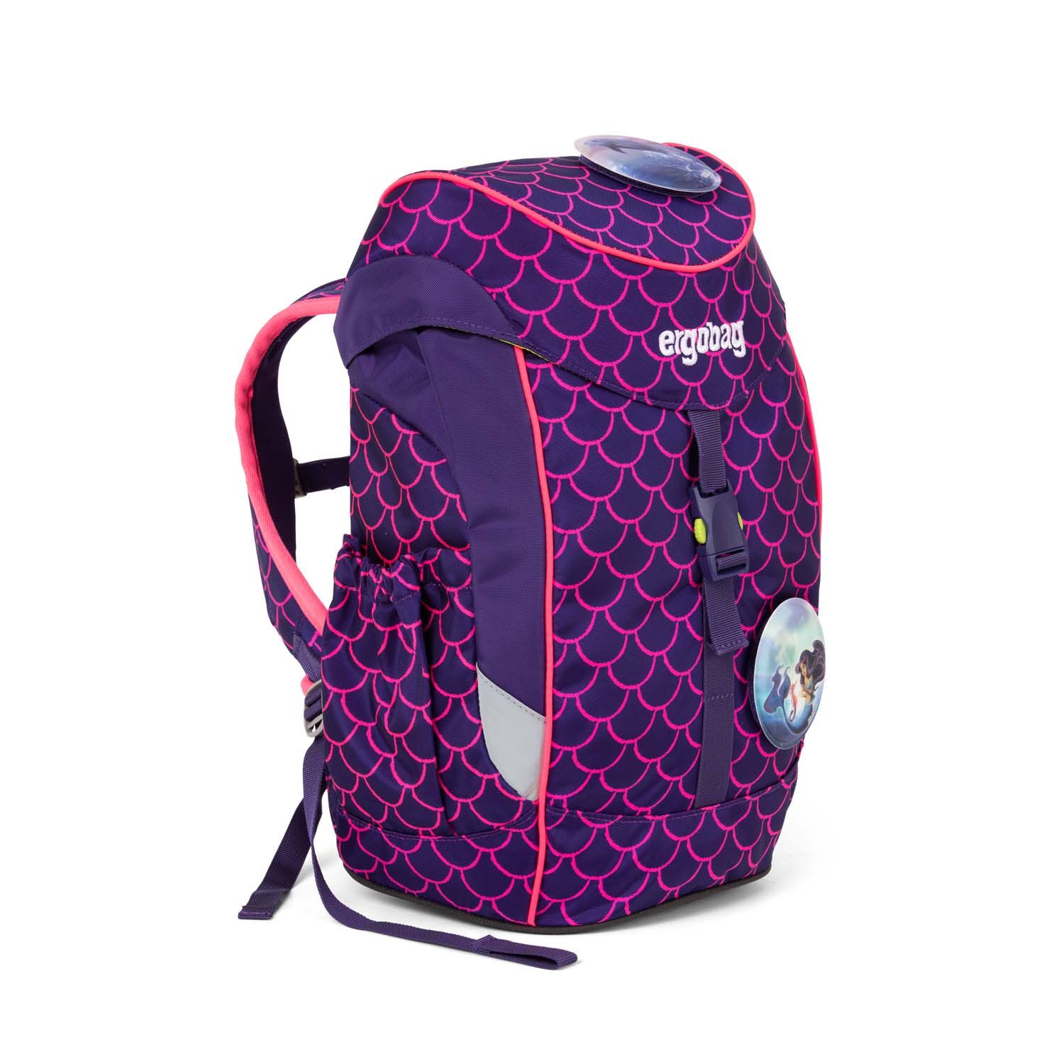 ergobag mini LUMI Edition, Kindergartenrucksack 2-tlg. 2025 PerlentauchBär