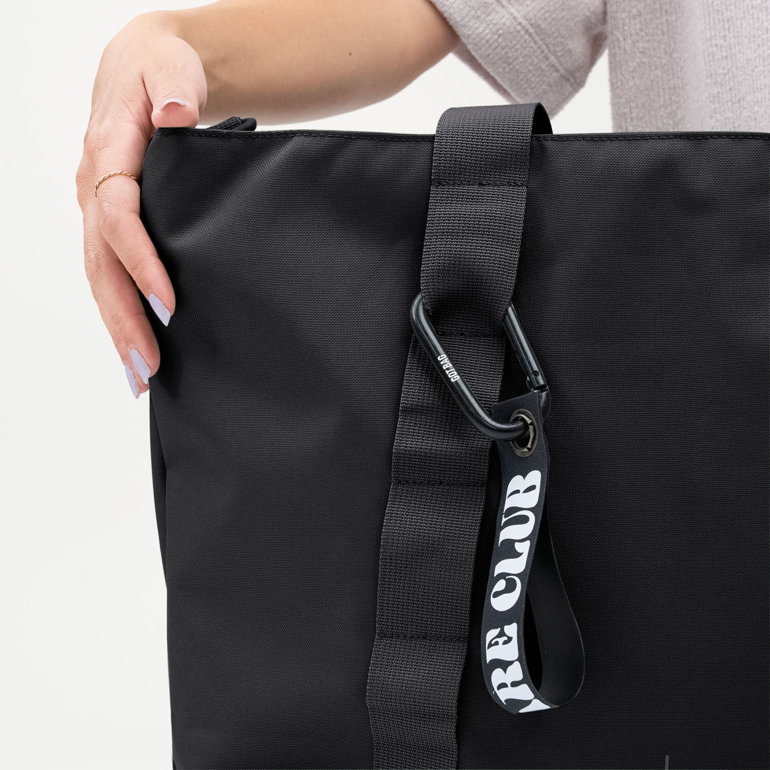 GOT BAG Shopper Tote Bag Medium black monochrome