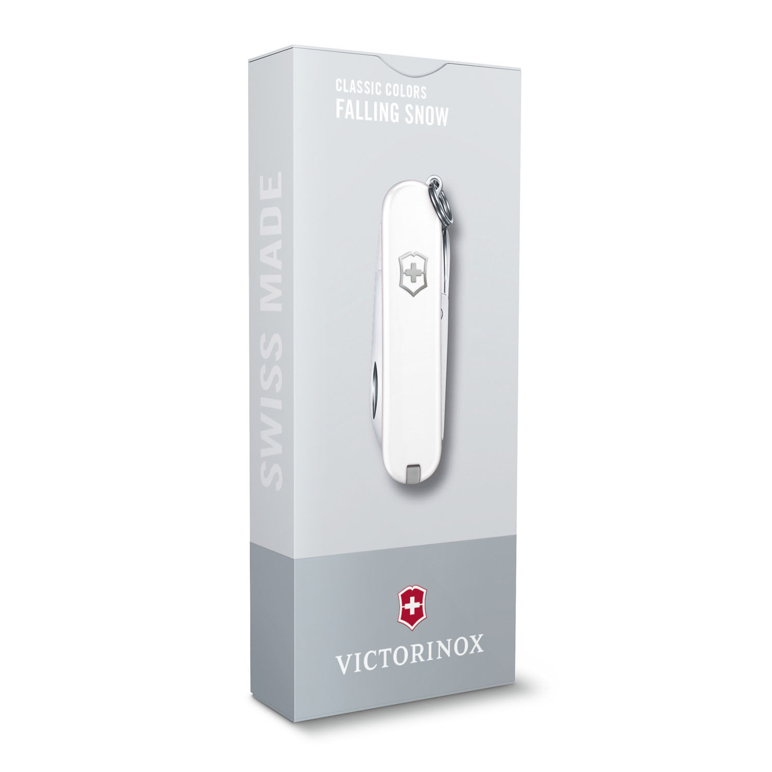 Victorinox Classic SD 7 Funktionen, kleines Taschenmesser Falling Snow