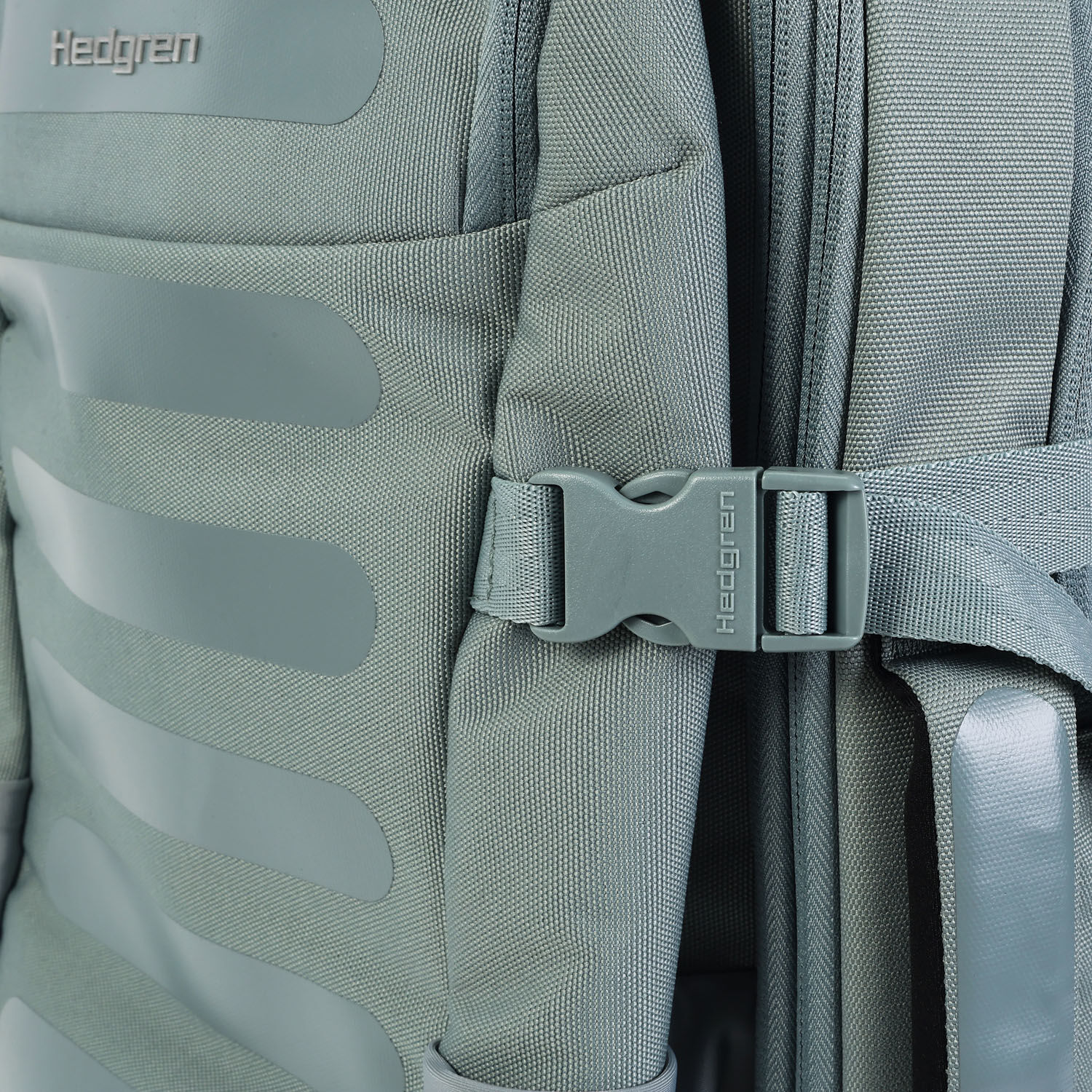 Hedgren Comby TRIP L Exp Travel Backpack 15,6" Grey-Green