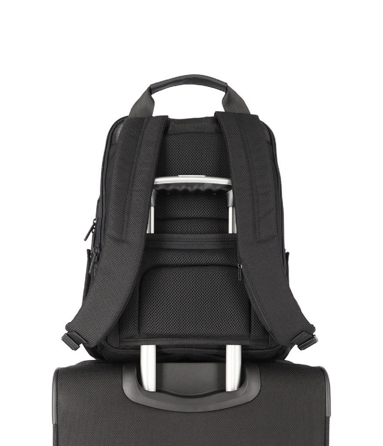 Travelite Meet Laptop-Rucksack für 15,6", erweiterbar Schwarz Travelite Meet Laptop-Rucksack für 15,6", erweiterbar Schwarz