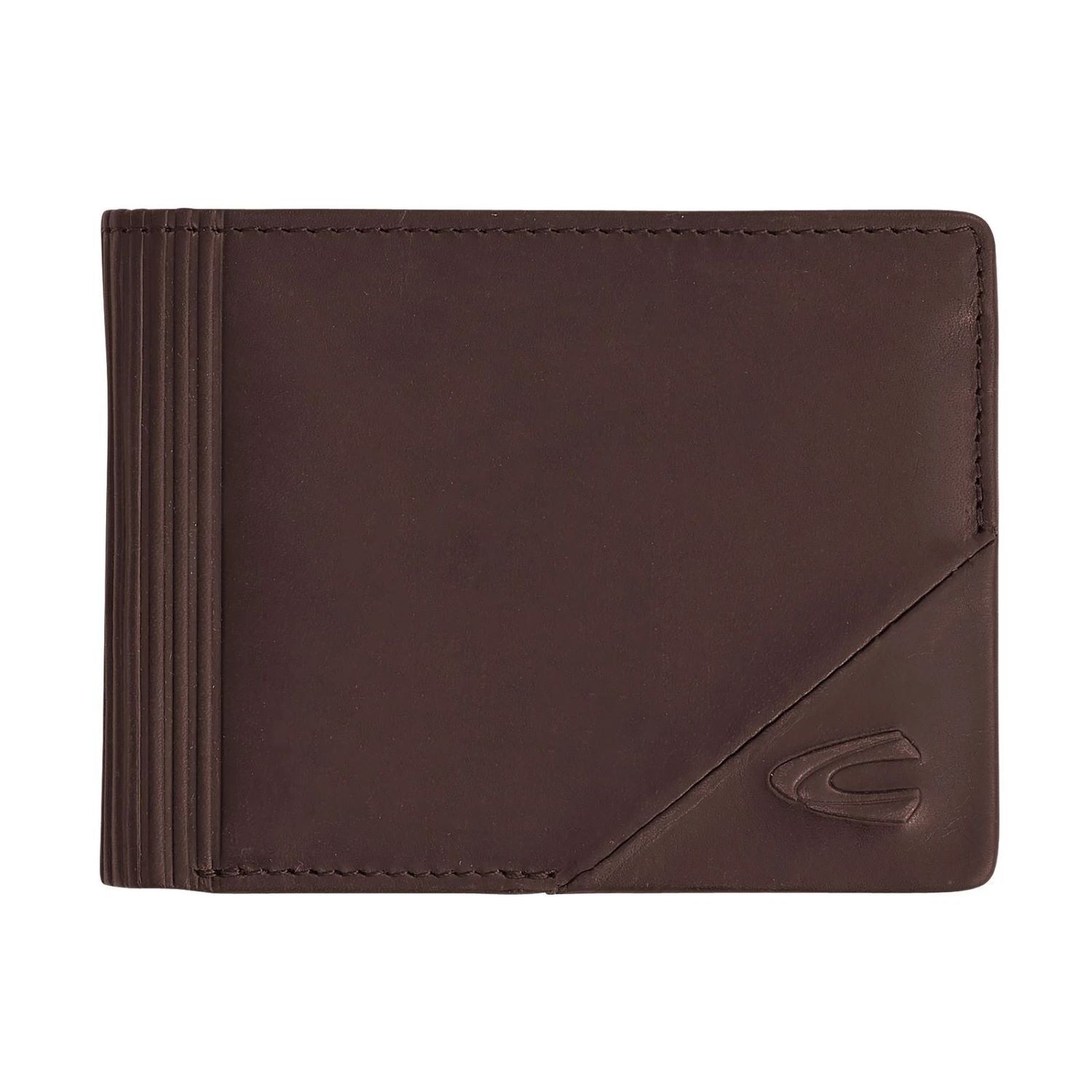Camel Active Taiga  Brieftasche im Querformat mit RFID-Schutz, braun