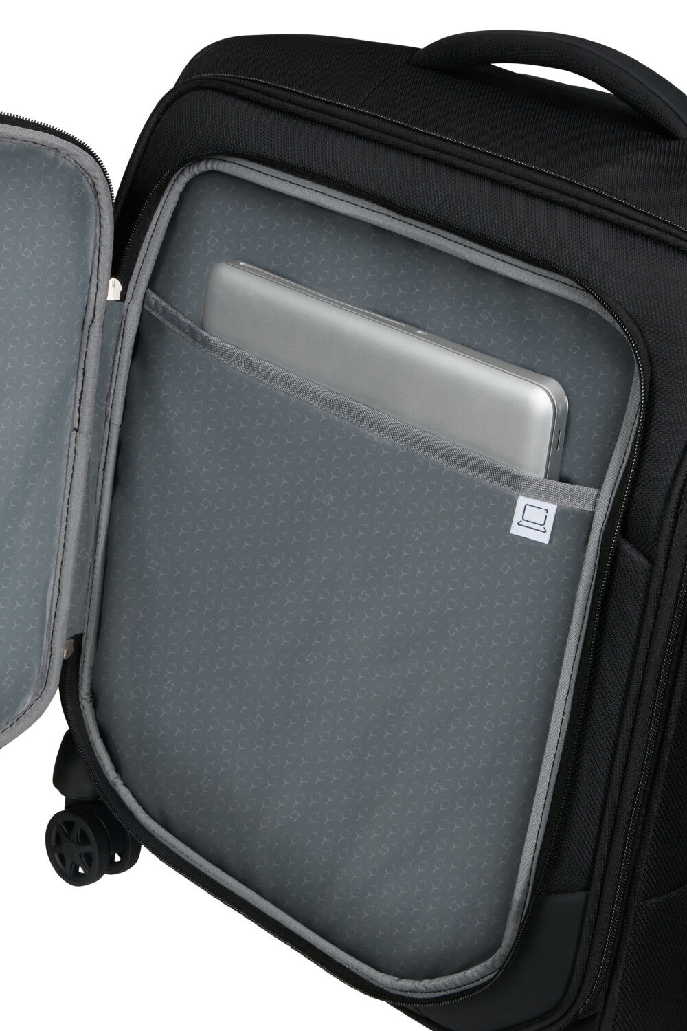 Samsonite Respark Trolley mit 4 Rollen 56cm Ozone Black Samsonite Respark Trolley mit 4 Rollen 56cm Ozone Black