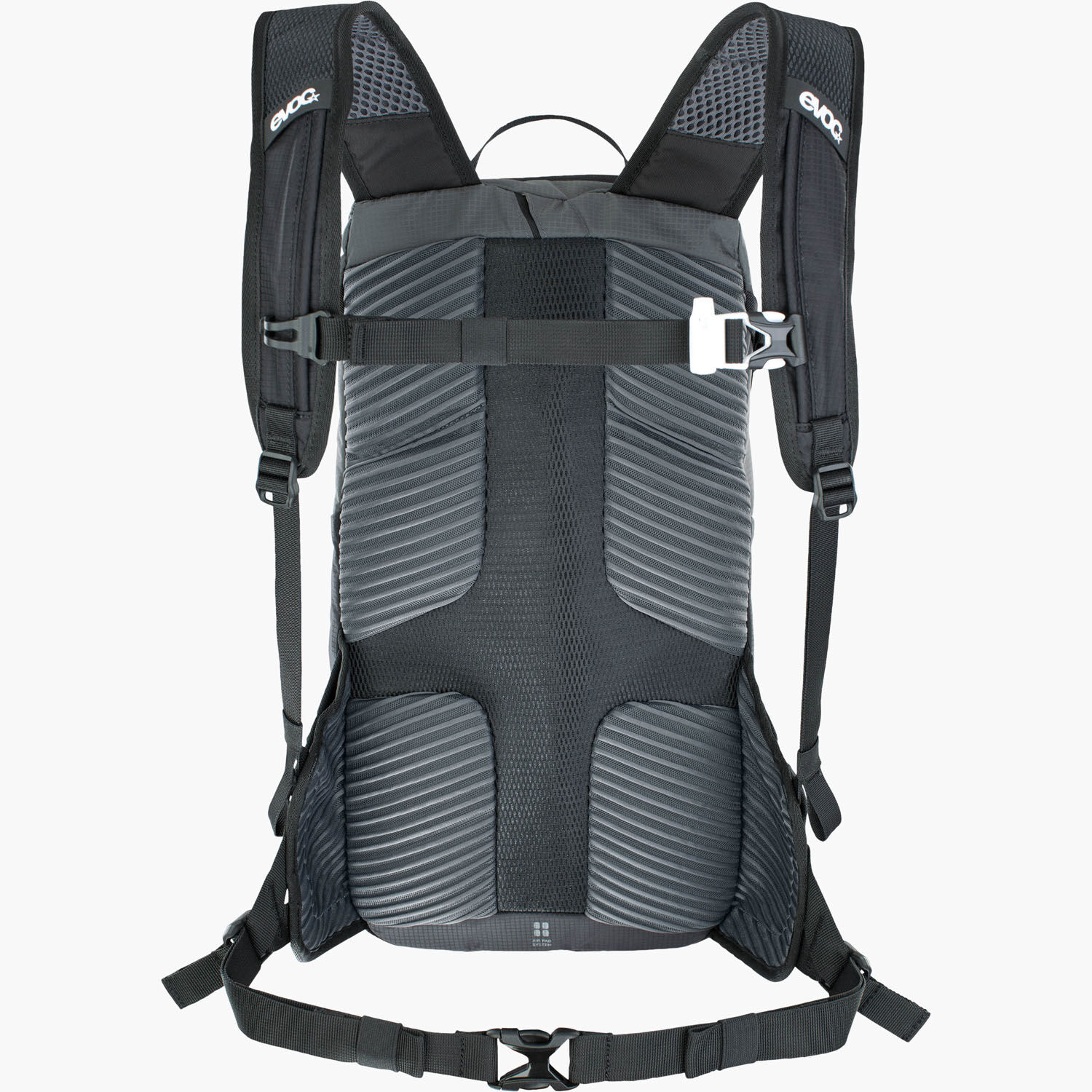 evoc RIDE 12 Bike-Backpack Carbon Grey - Black