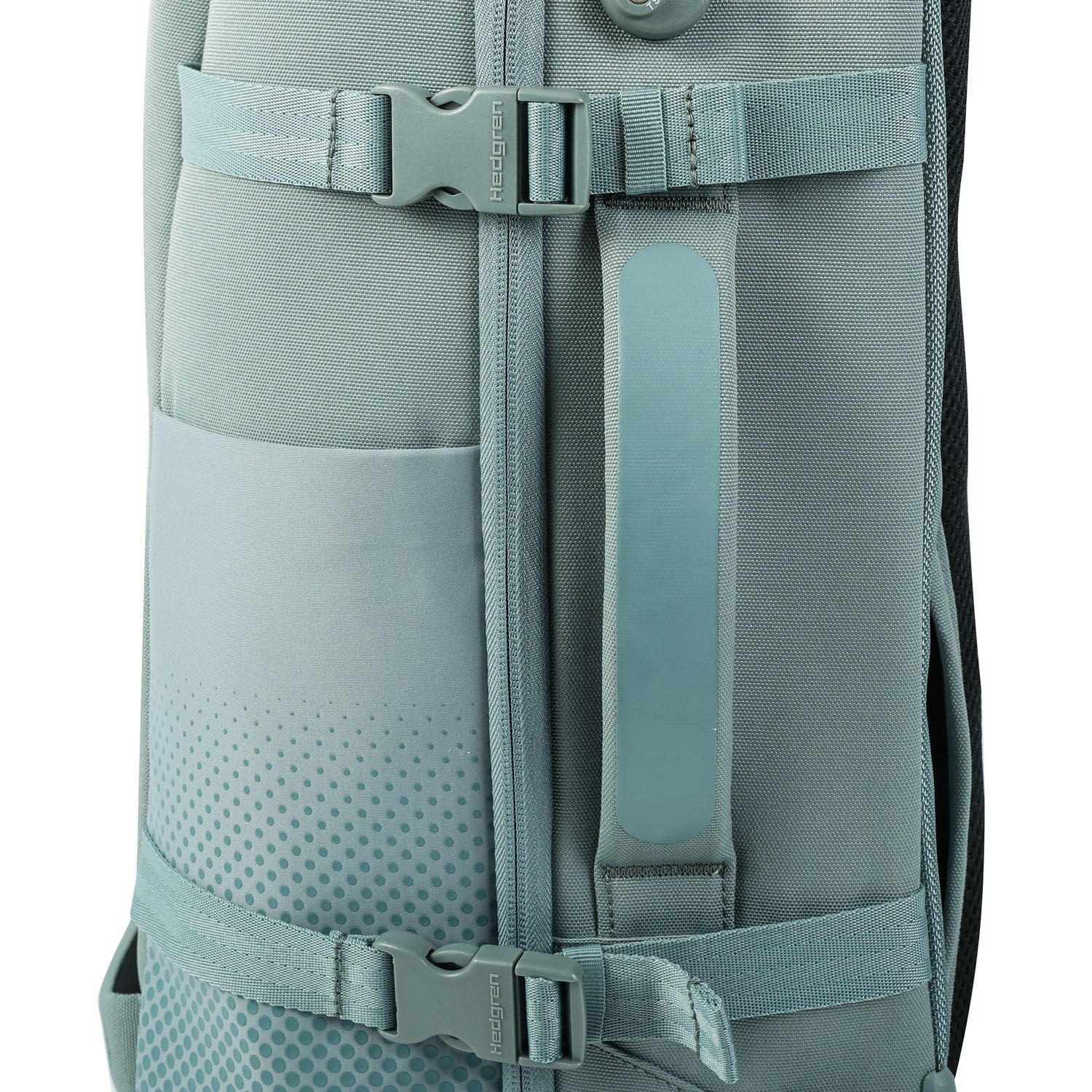 Hedgren Comby MULTY Rucksack mit 2-Rollen Grey-Green
