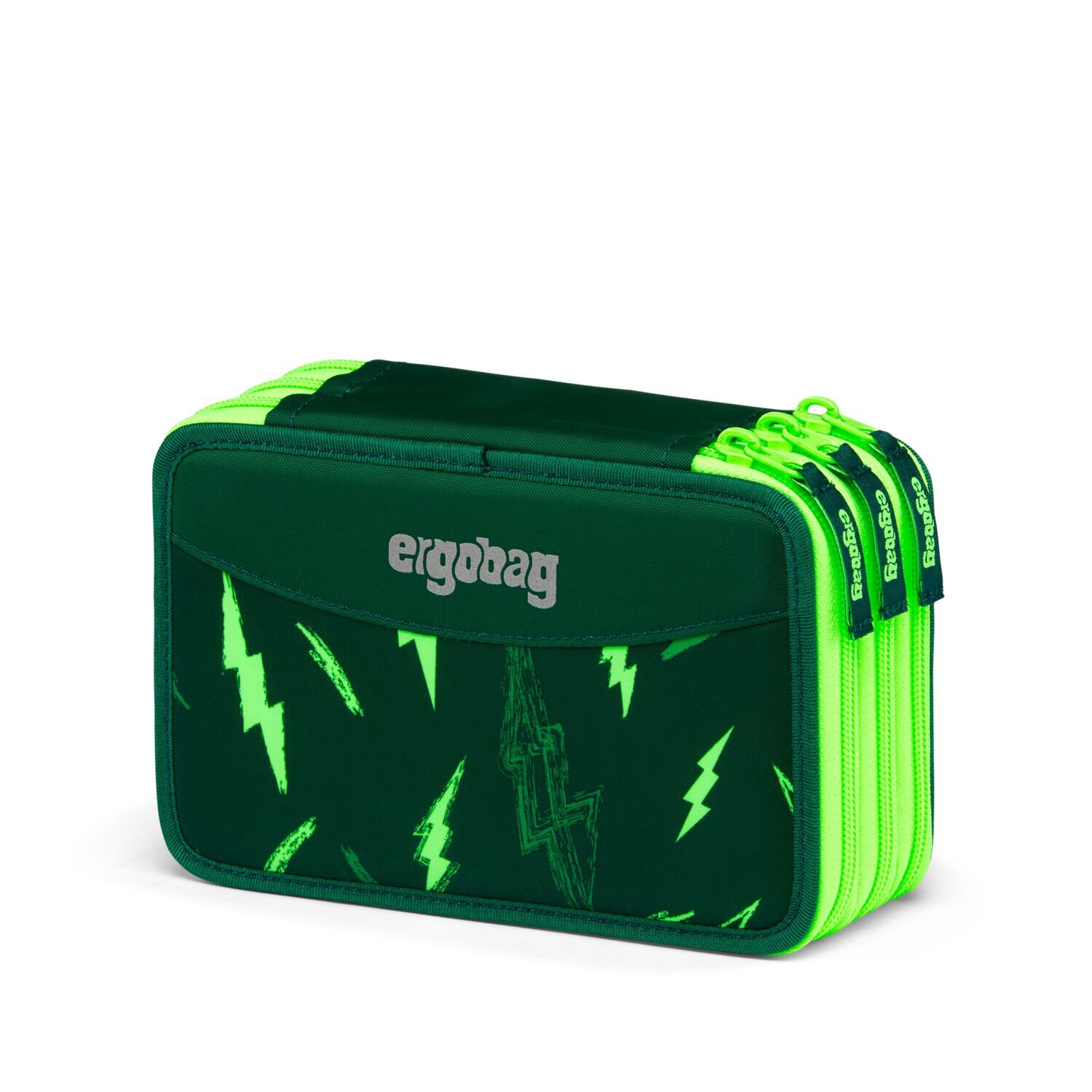 ergobag Schulzubehör LUMI Edition Maxi-Mäppchen, befüllt mit 3 Fächern 2025 Bärtastisch